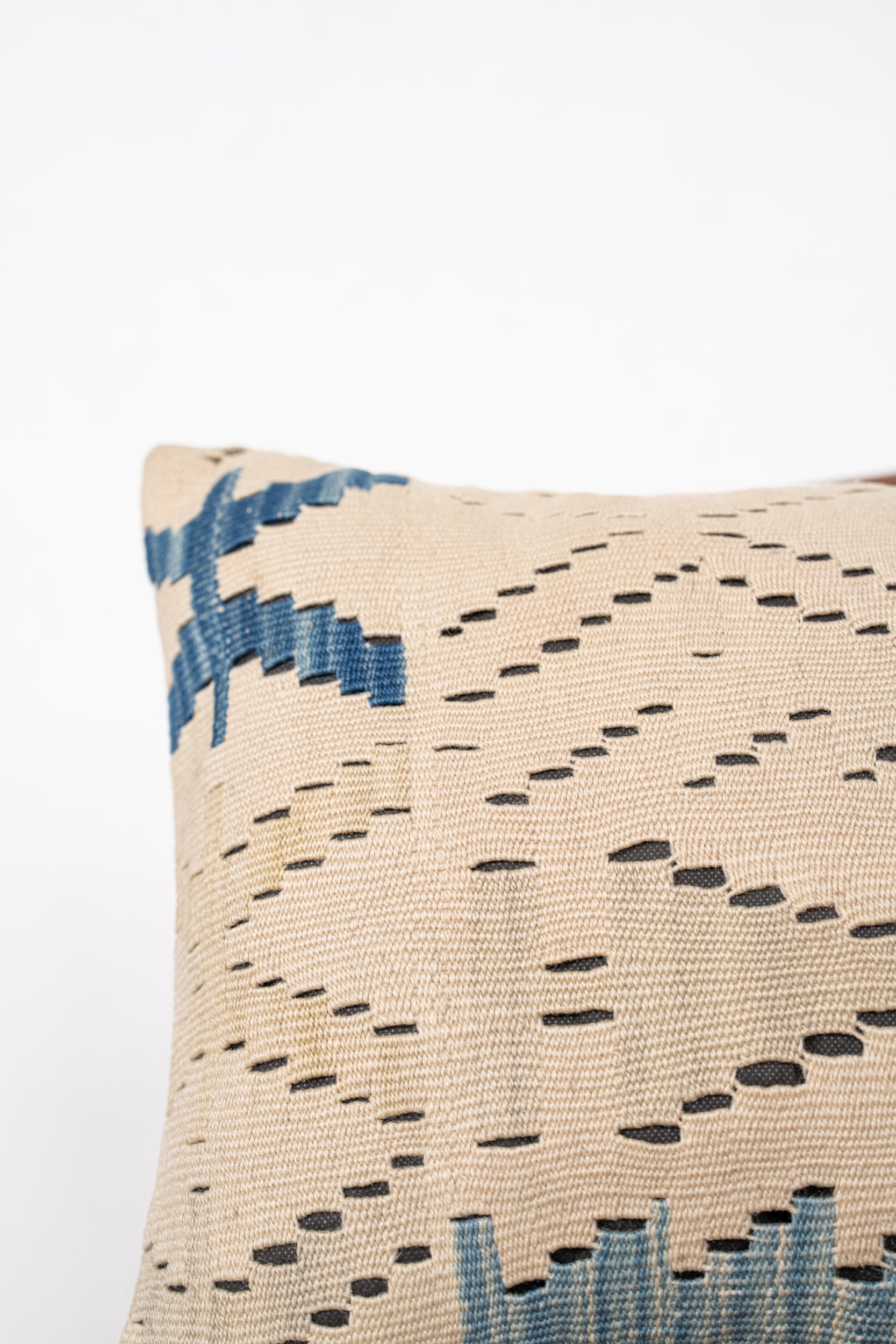 Vintage Turkish Kilim cushion 1'4" x 1'4"