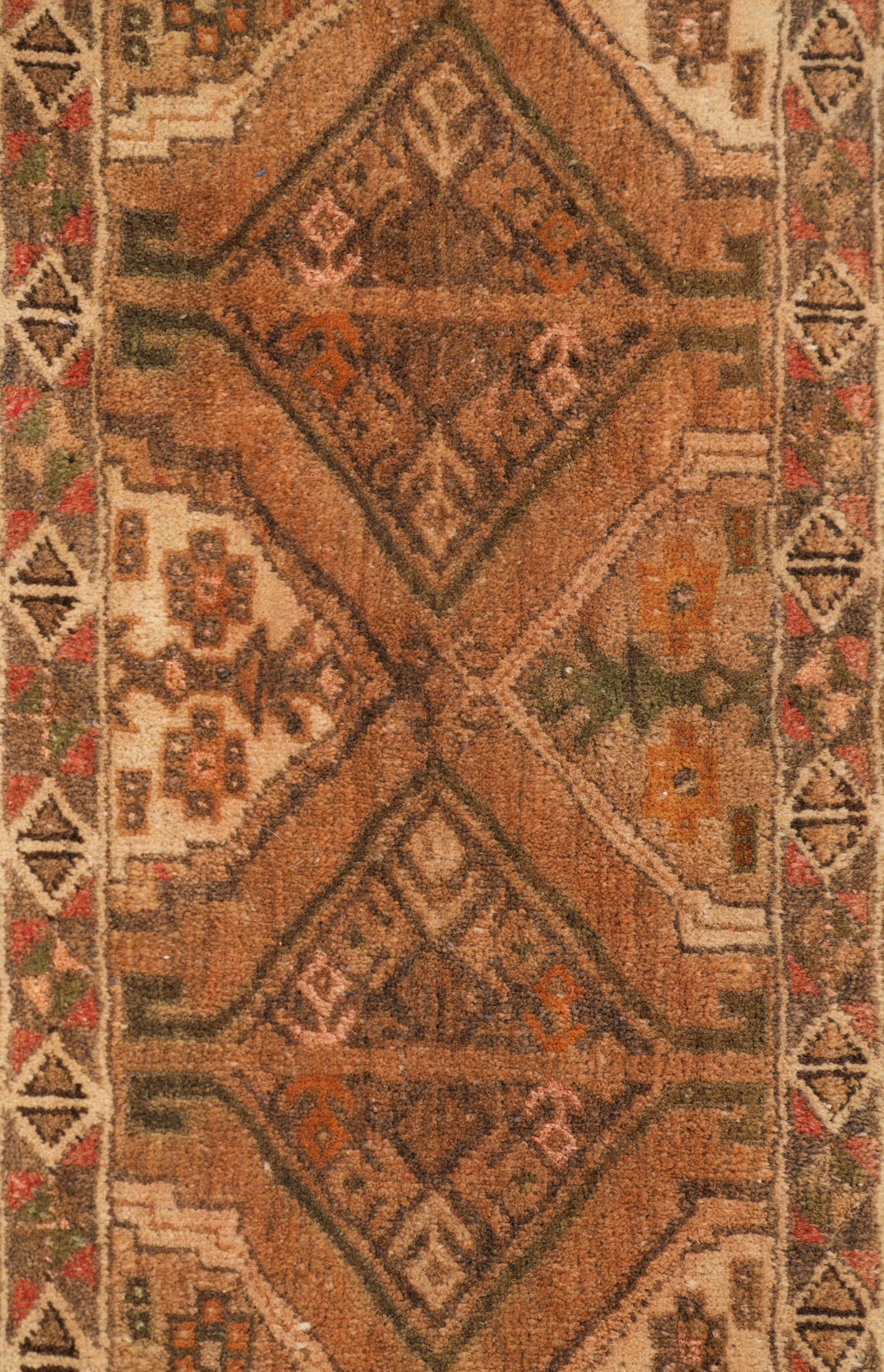 Vintage Turkmen Torba Rug 5'10" x 1'5"