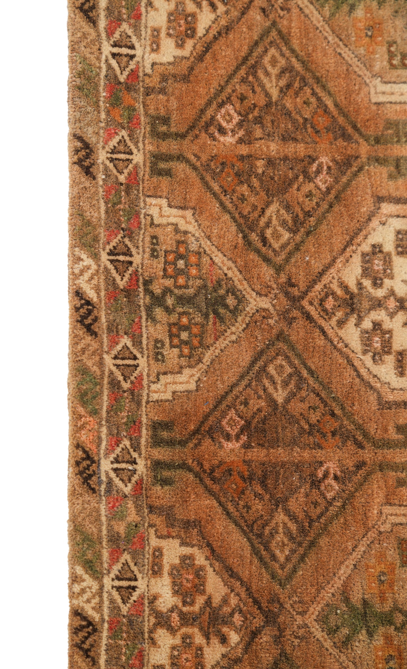 Vintage Turkmen Torba Rug 5'10" x 1'5"