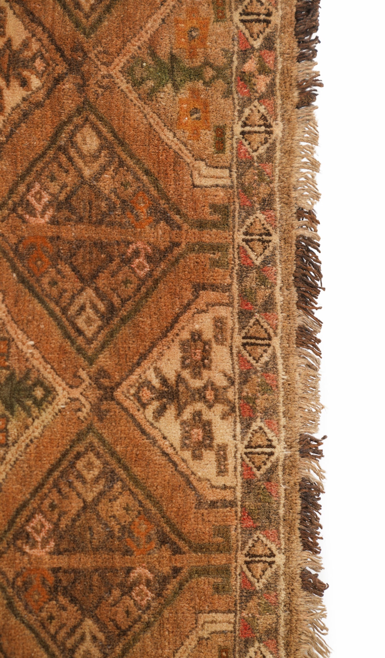 Vintage Turkmen Torba Rug 5'10" x 1'5"