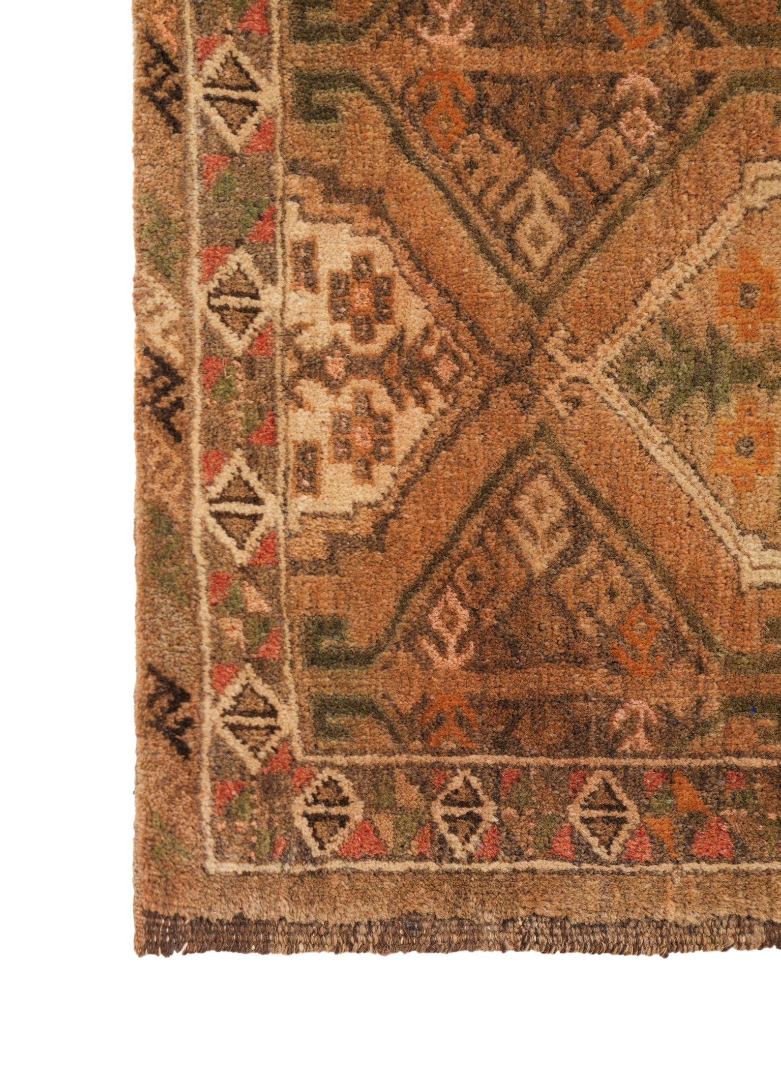 Vintage Turkmen Torba Rug 5'10" x 1'5"