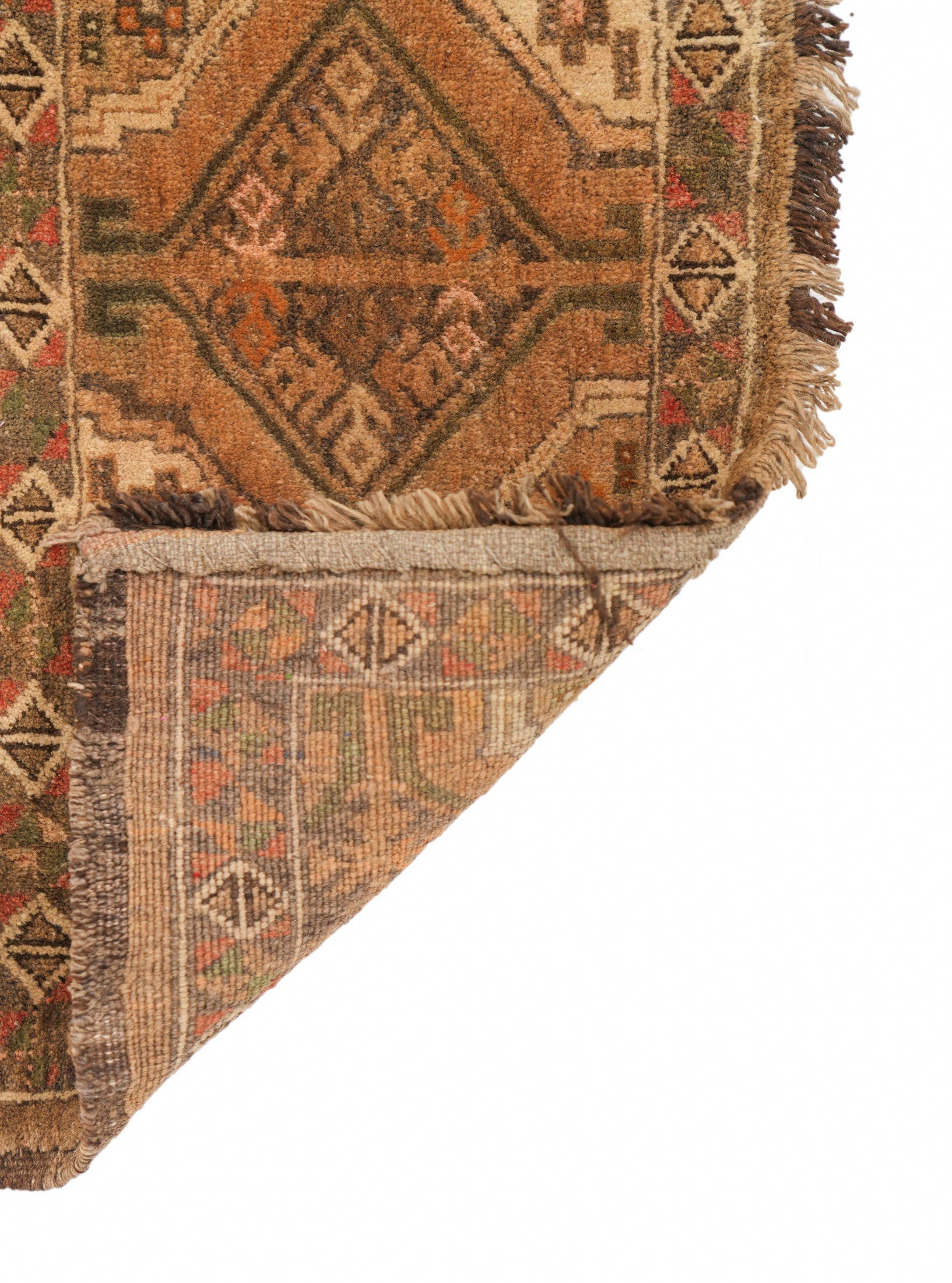 Vintage Turkmen Torba Rug 5'10" x 1'5"