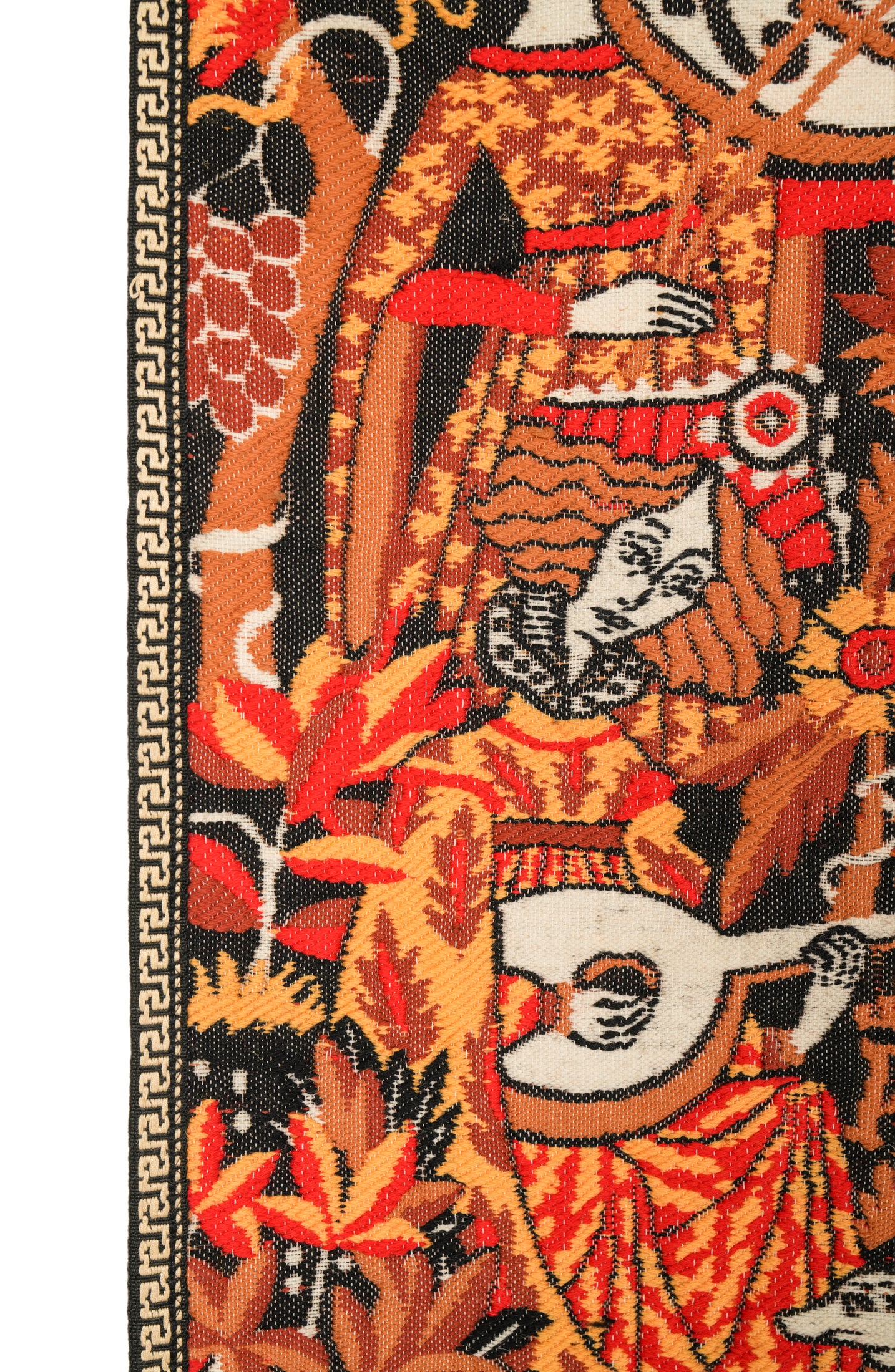 Vintage Spanish Tapestry 3'6" x 2'10" (Fernandez Angulo)