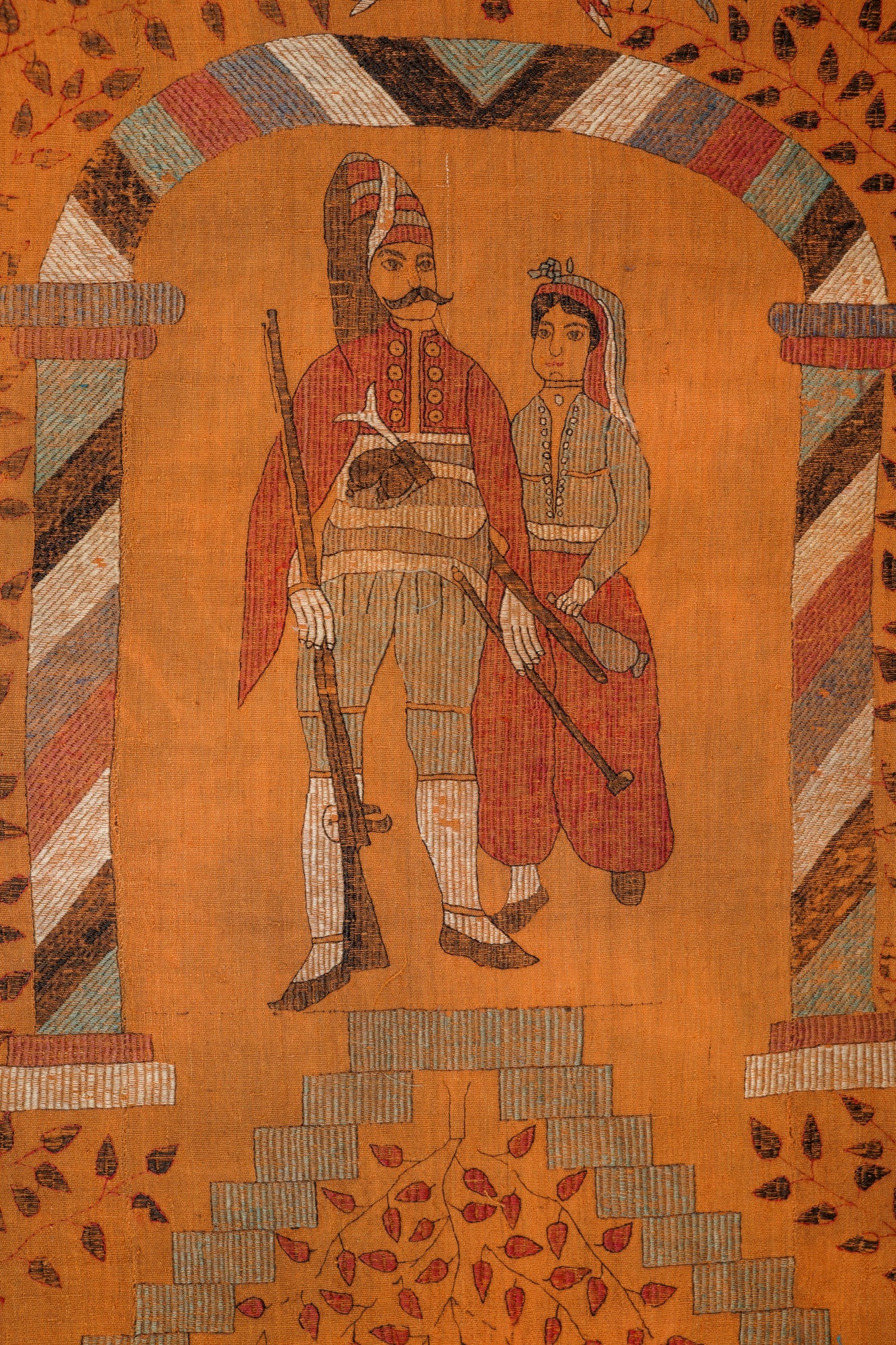 Antique Greek Wedding Textile 9'4" x 7'10"