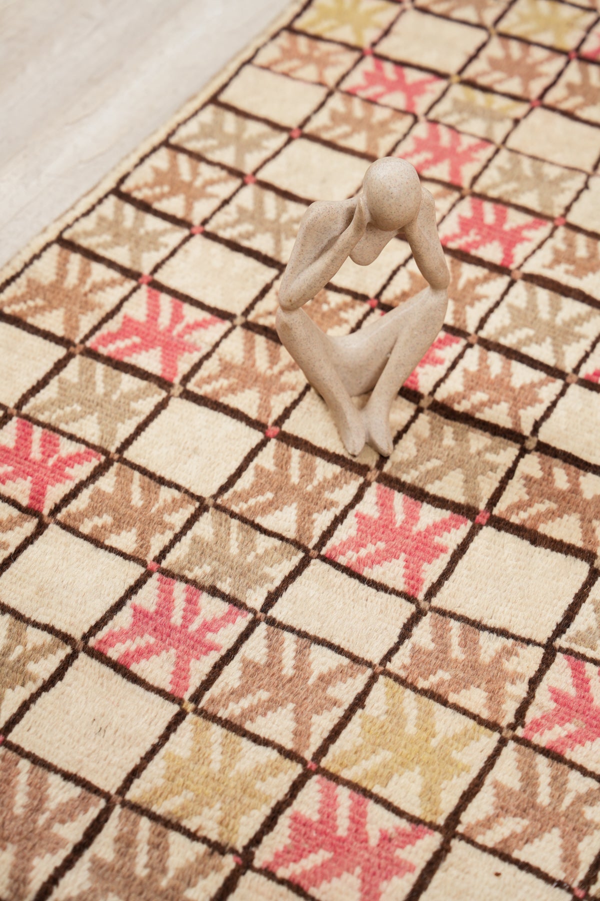 Vintage Tunisian Rug 6'2" x 3'10"