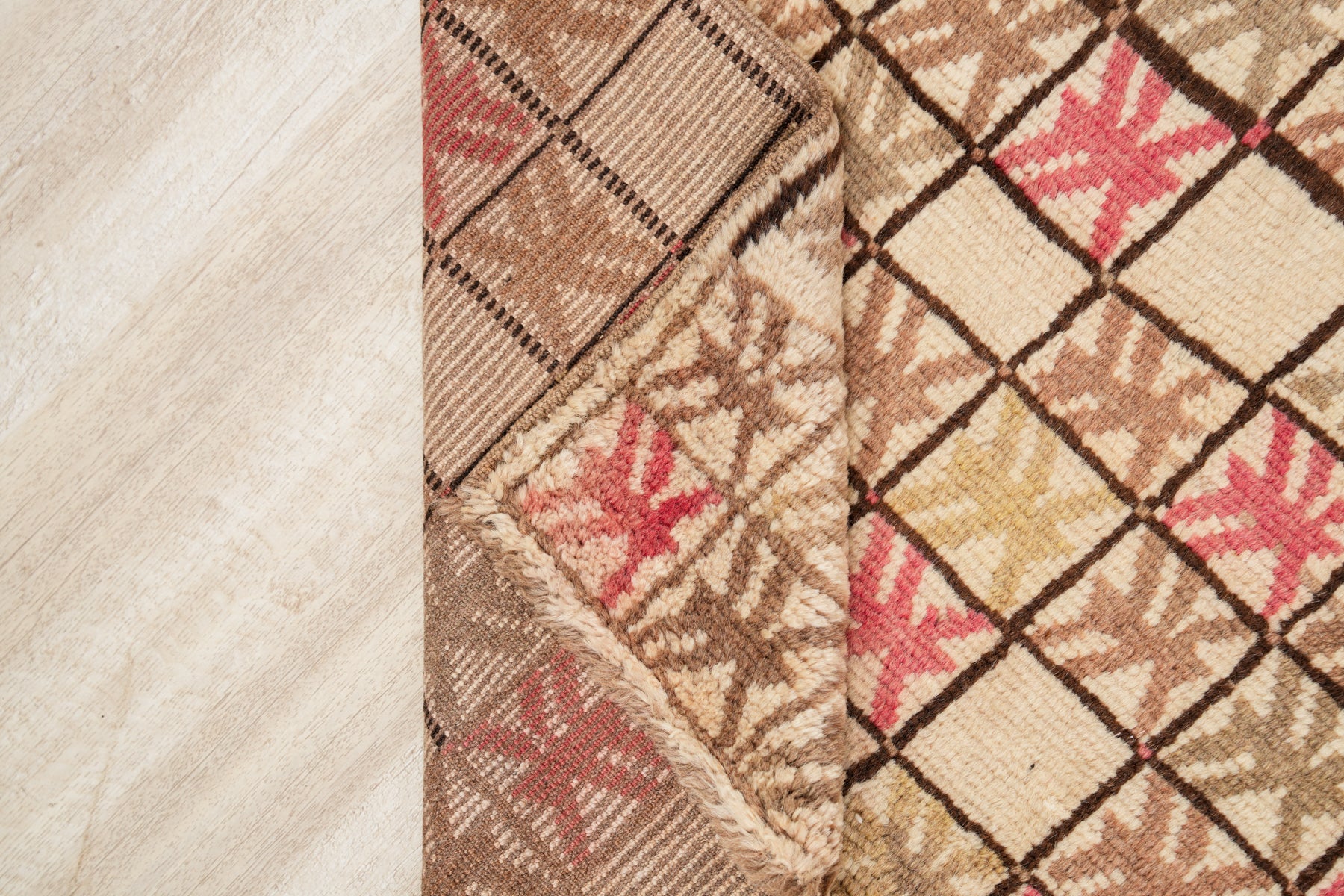 Vintage Tunisian Rug 6'2" x 3'10"
