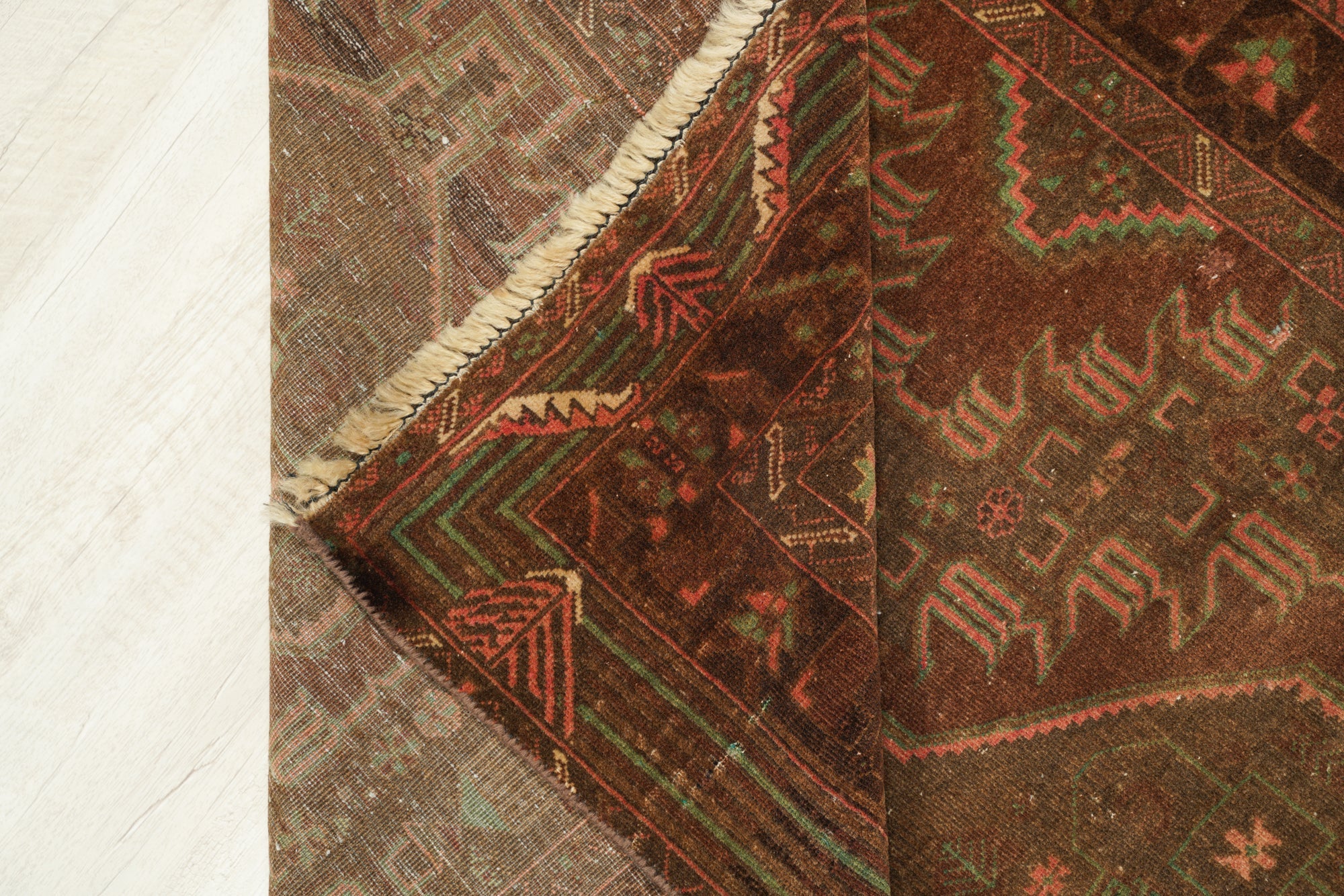 Vintage Baloch Rug 6'6" x 3'9"