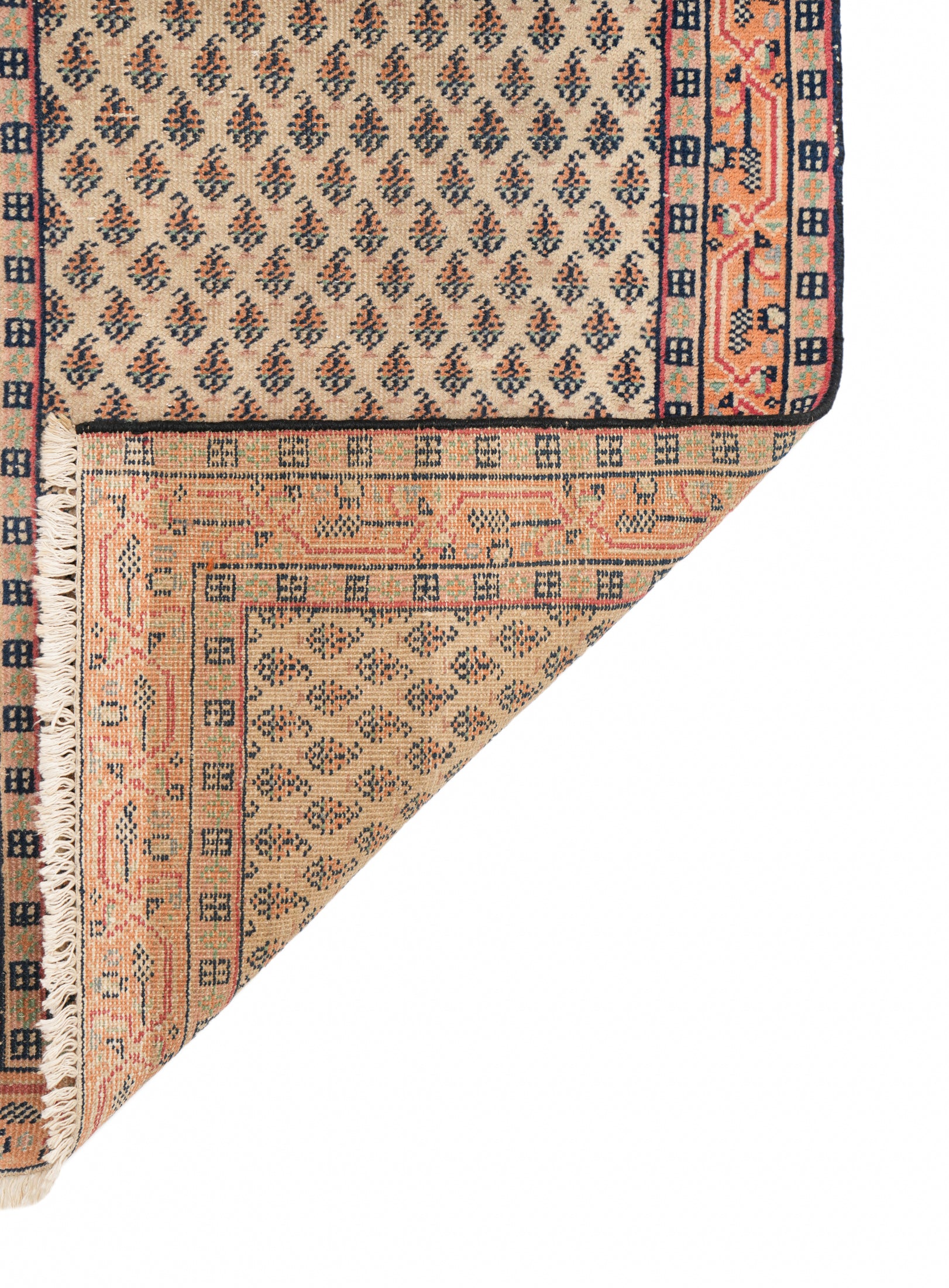 Vintage INDIAN DECORATIVE RUG 5' X 2'10"