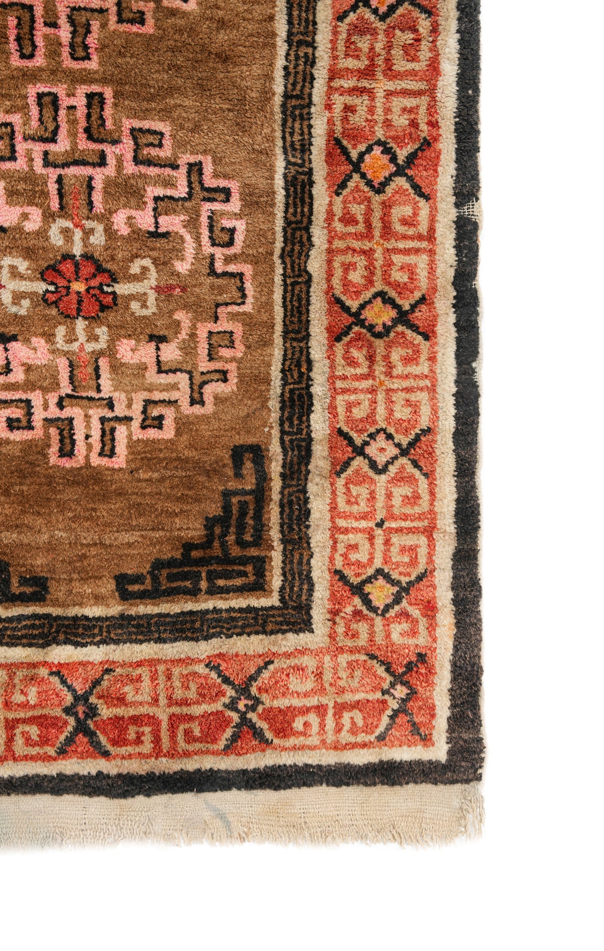 Vintage Tibetan Rug 4'7" x 2'6"