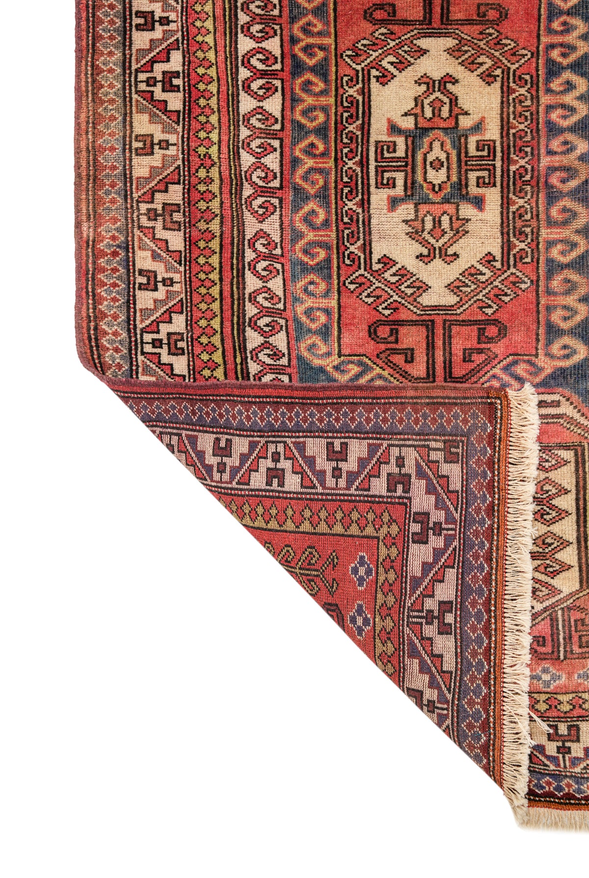 Vintage Turkish Sewan Rug 5'10" X 3'5"