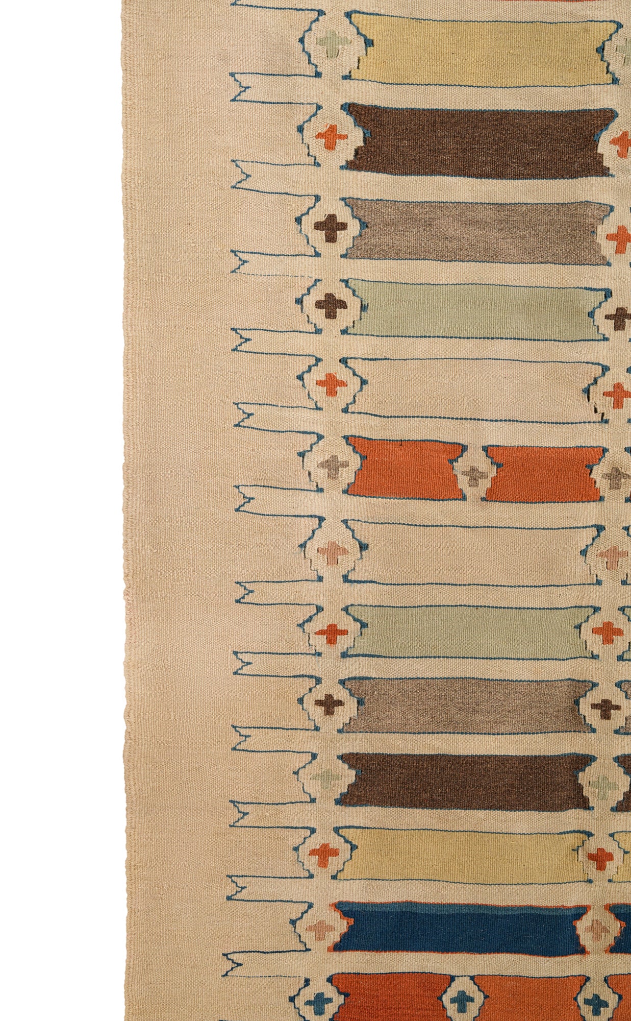 Vintage Turkish decorative Kilim 5'7" x 3'5"