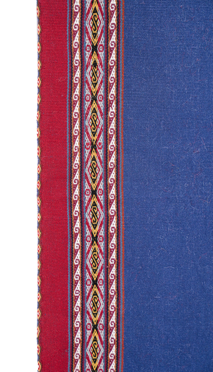 Vintage Peruvian Table Runner Textile 5' x 1'3"