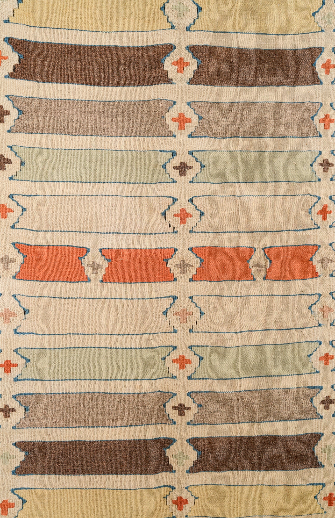 Vintage Turkish decorative Kilim 5'7" x 3'5"