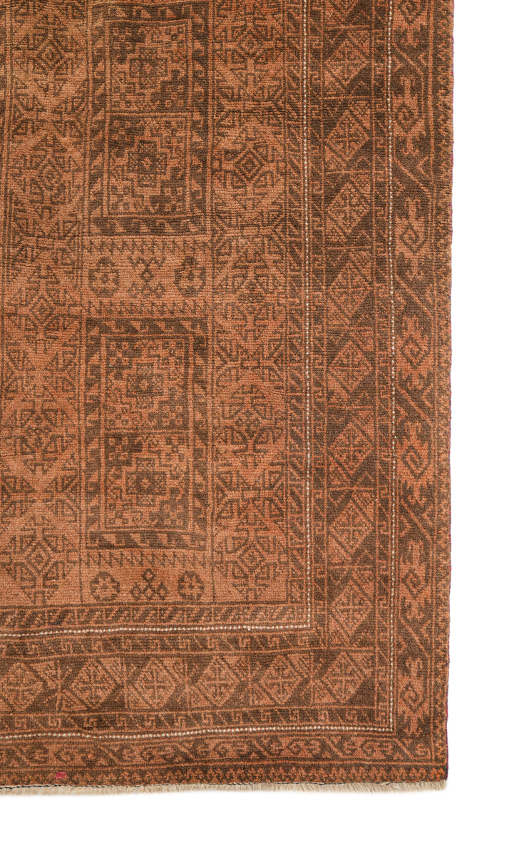 Vintage Tribal Turkmen Rug 7'8" x 4'6"