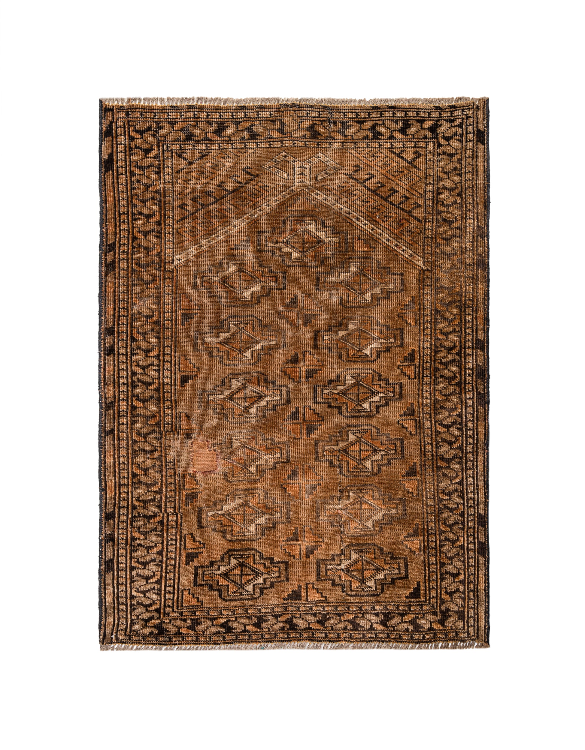 Antique Turkmen Rug 3'5" x 2'6"