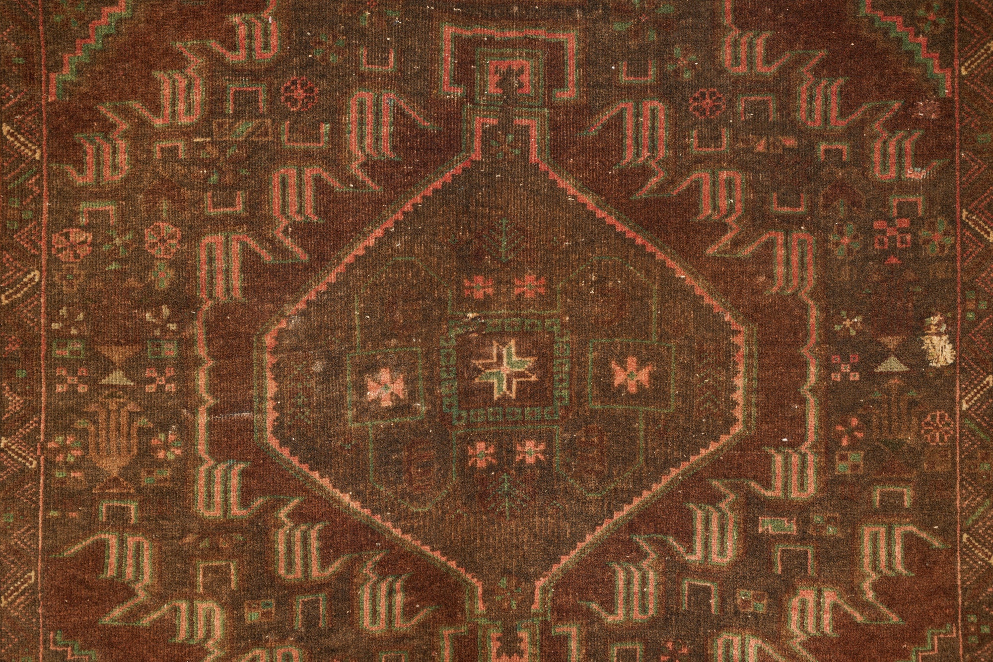 Vintage Baloch Rug 6'6" x 3'9"