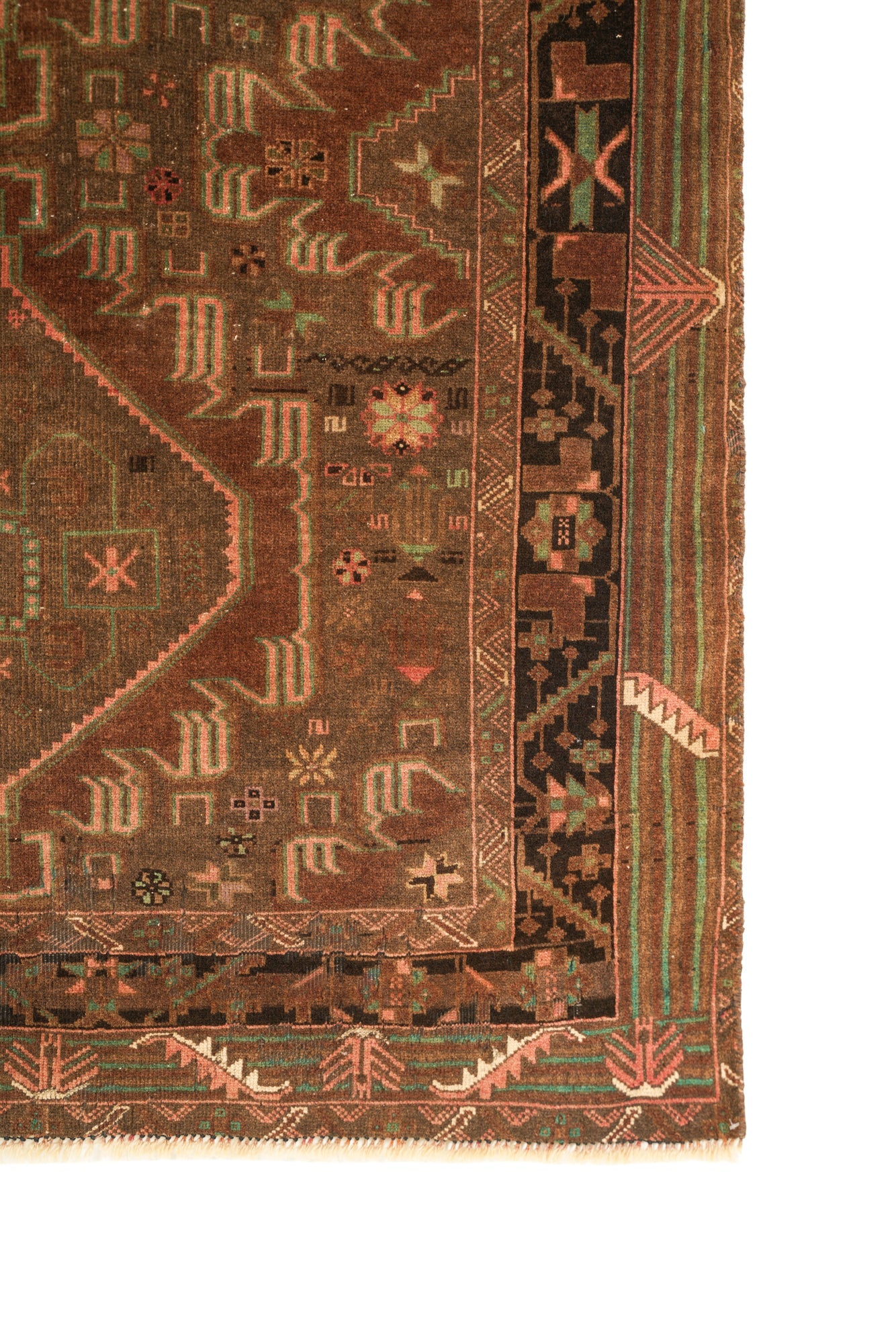 Vintage Baloch Rug 6'6" x 3'9"