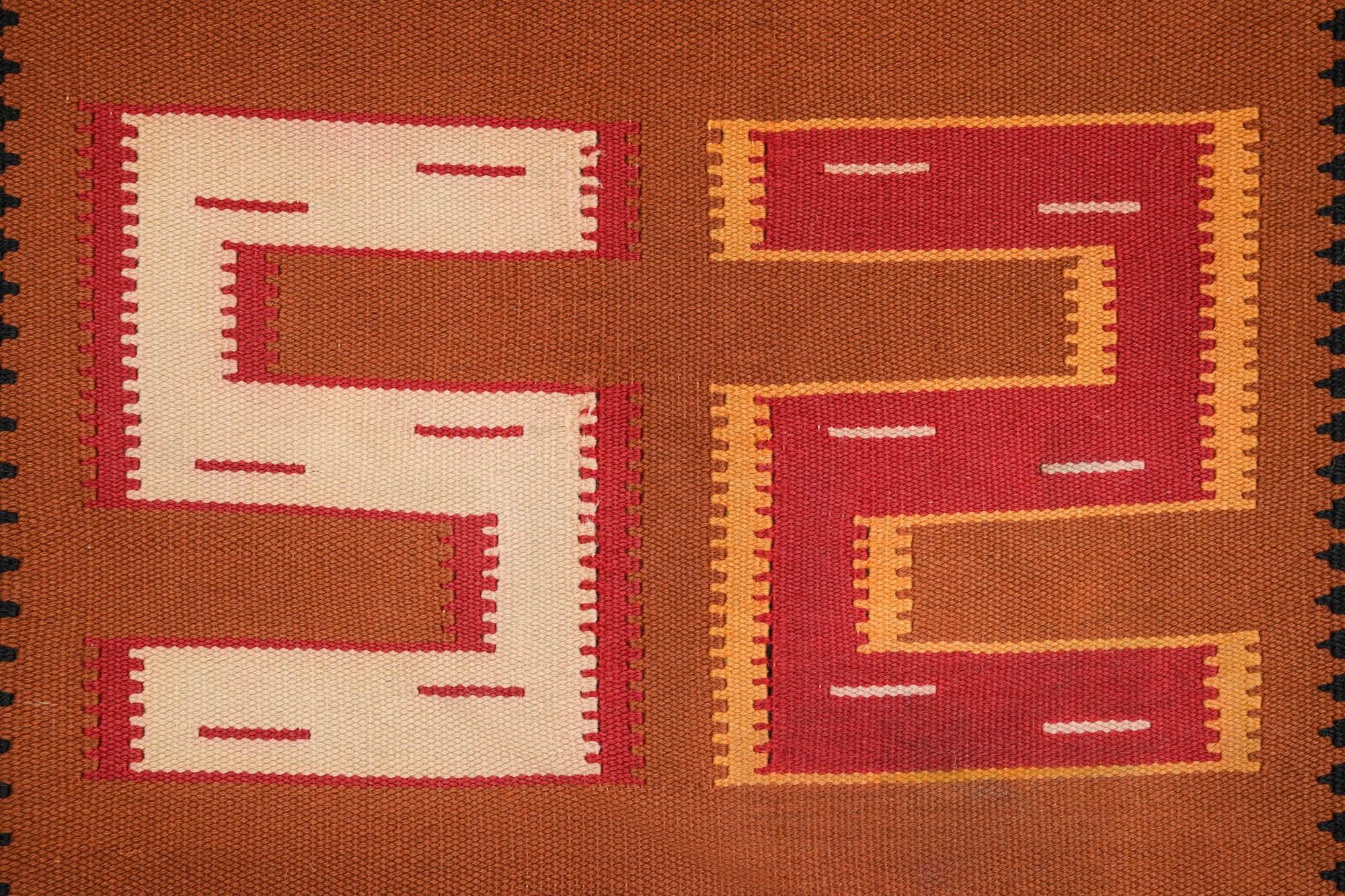 Vintage Scandanvian Kilim 4' x 2'1"