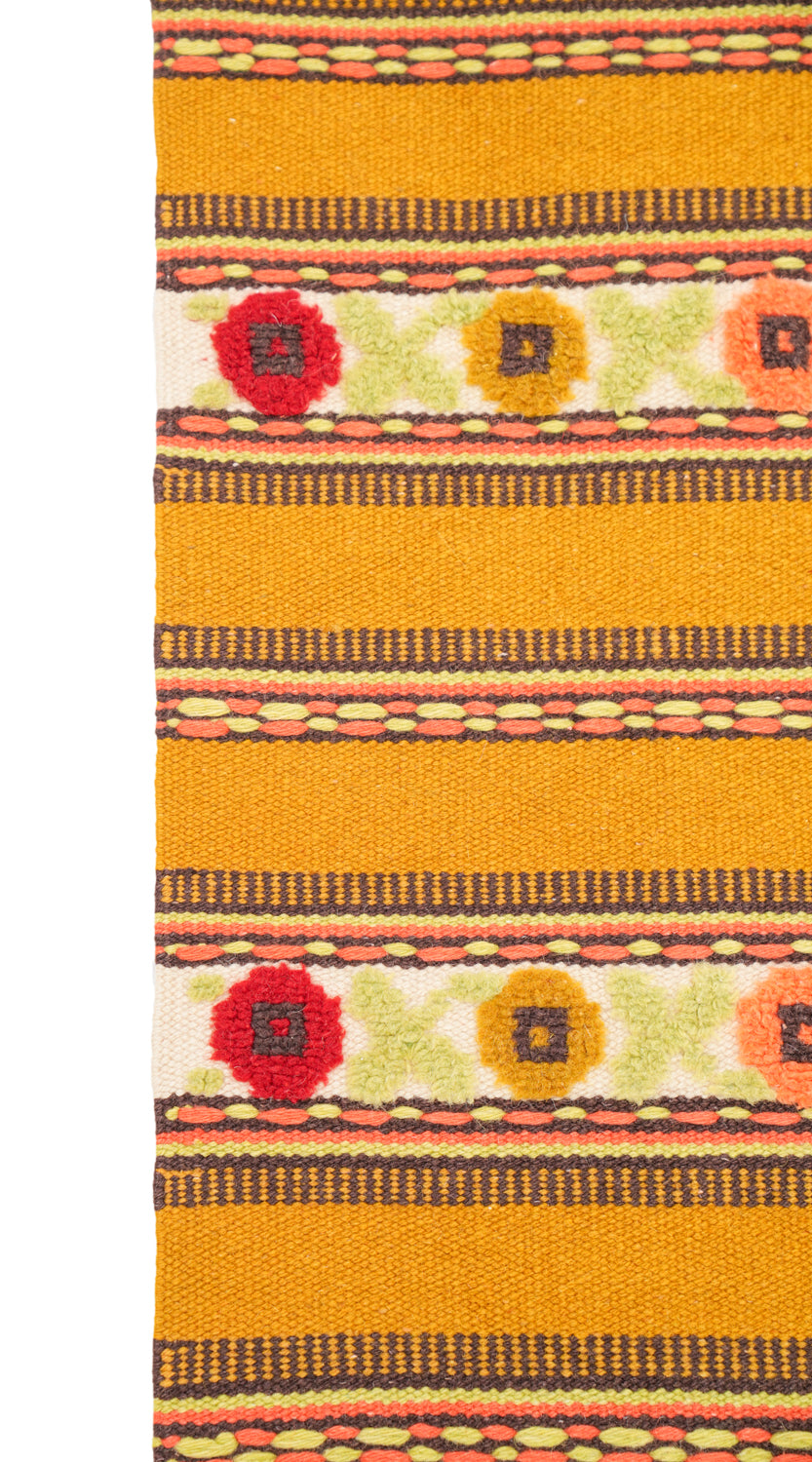 Vintage Polish Torontal Kilim 3'3" x 1'7"