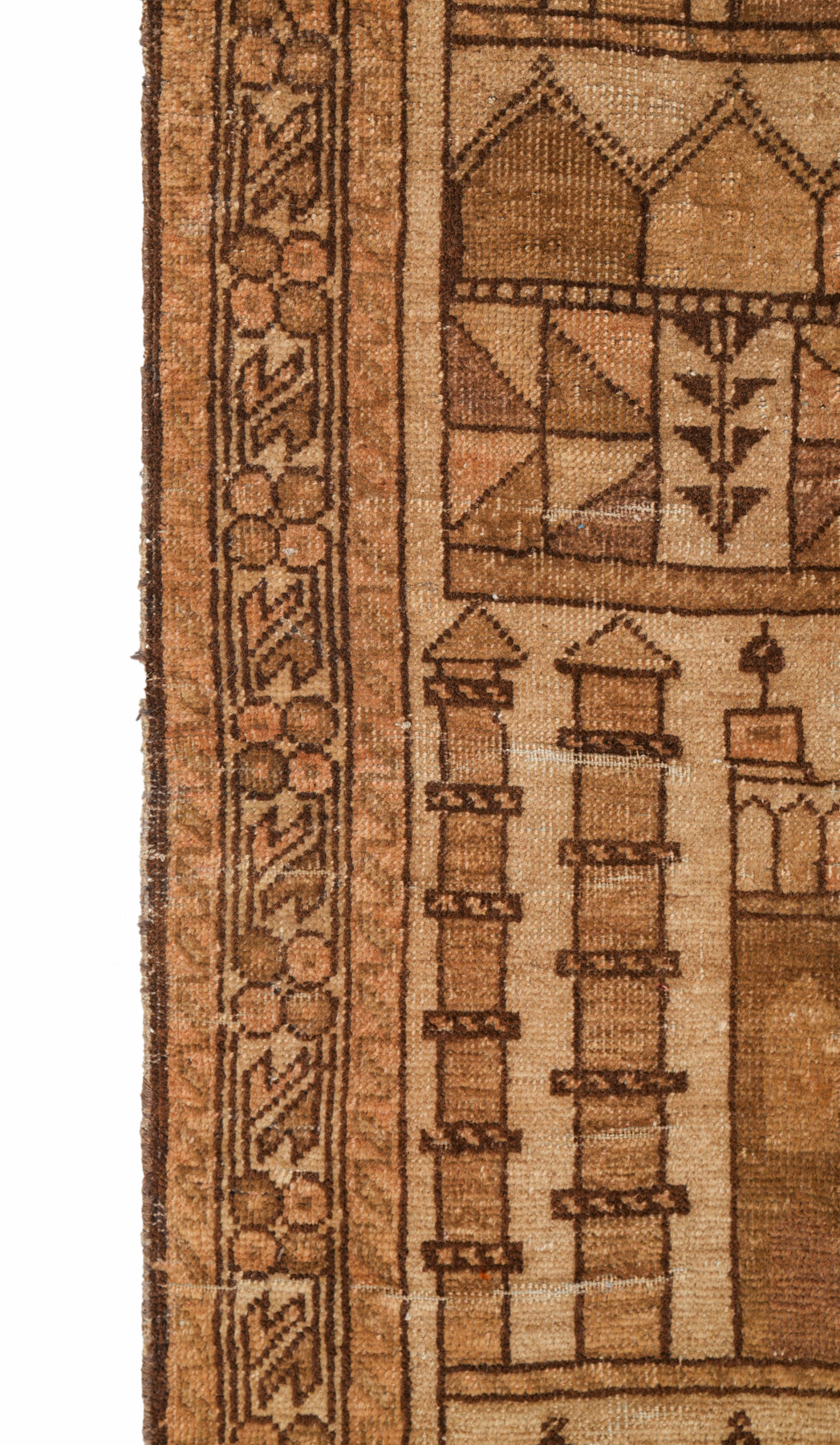 Vintage Baloch Prayer Rug 4'5" x 3'