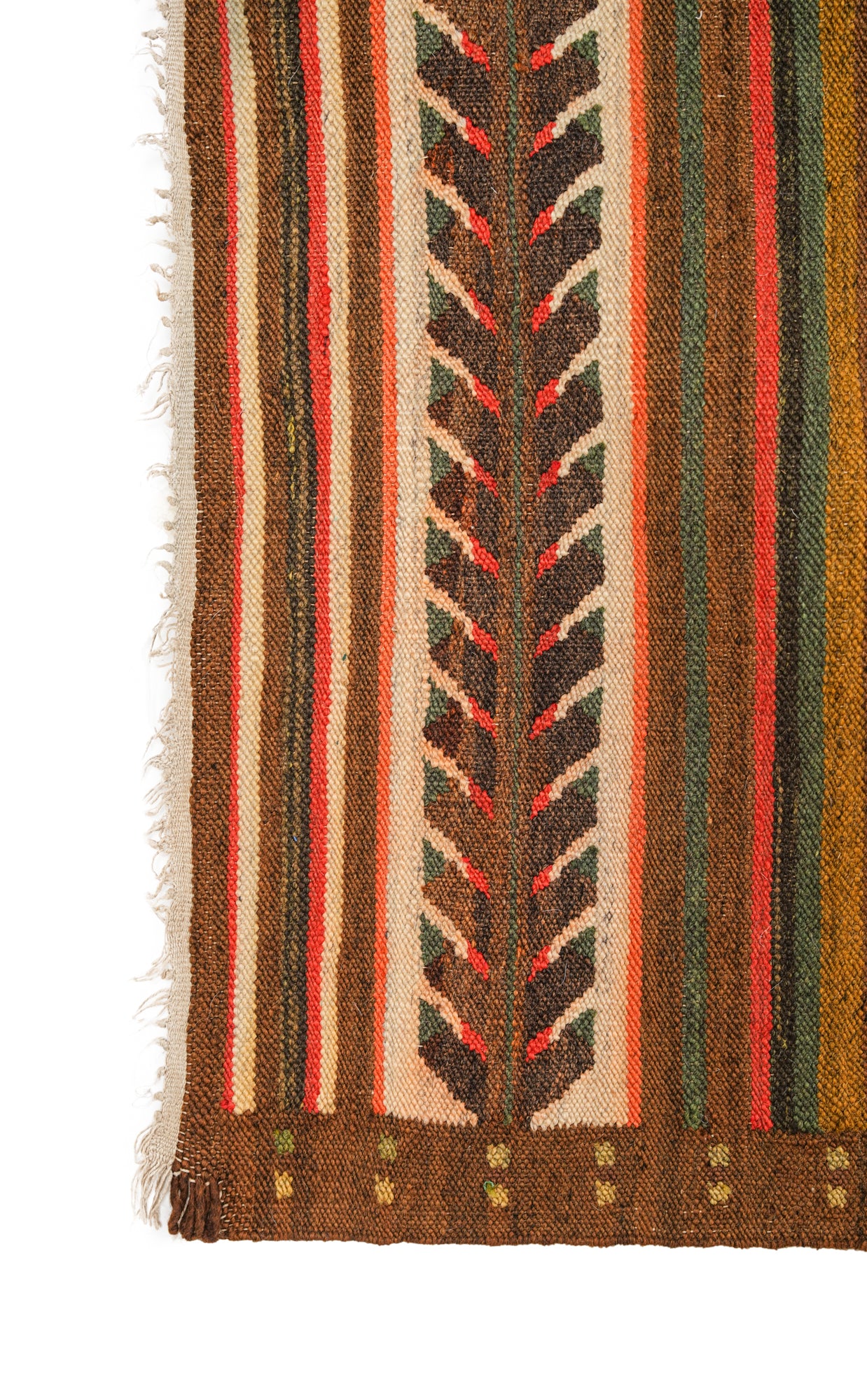 Vintage Norwegian Tapestry 4'10" x 2'7"