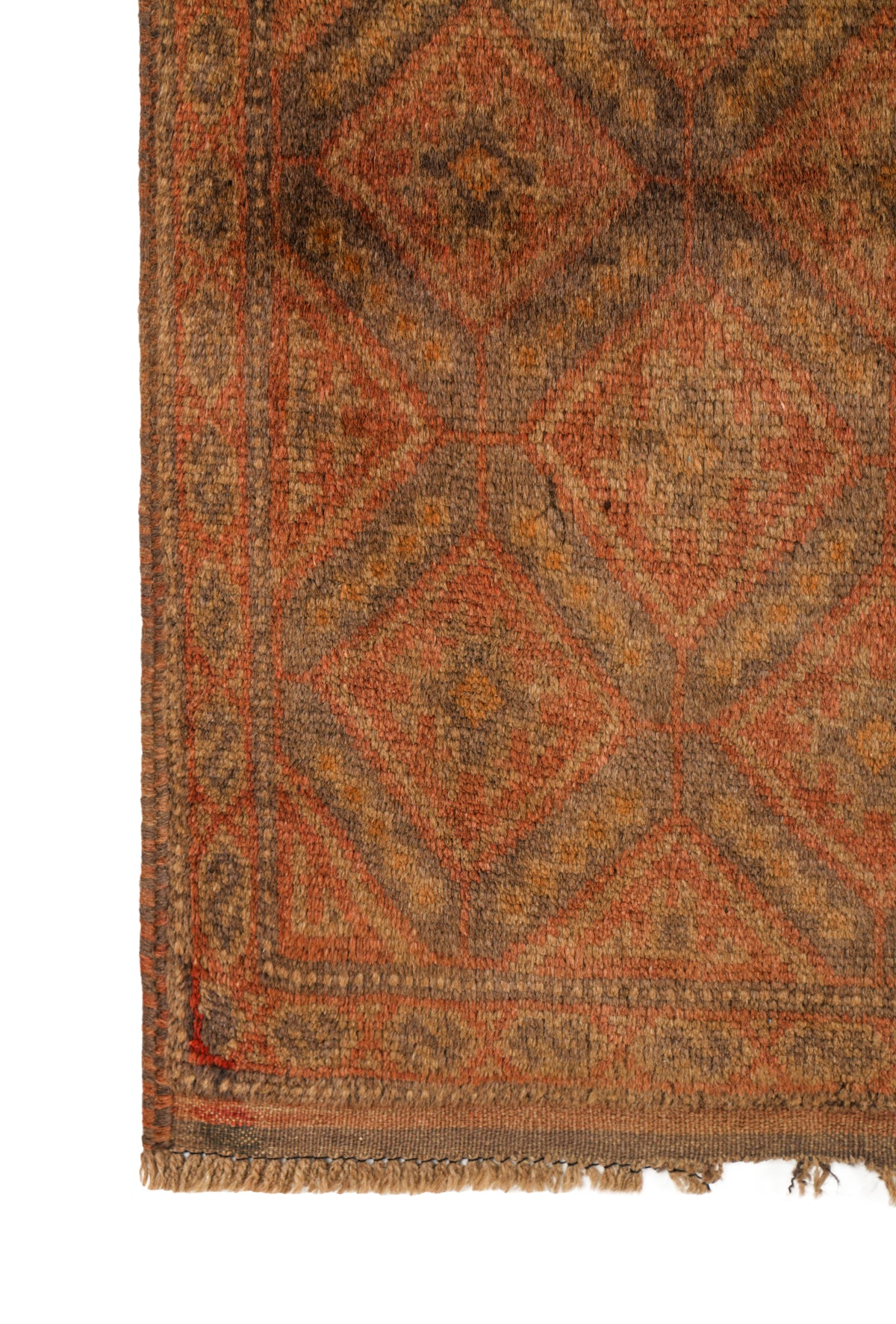 Vintage Baloch Tribal Rug 4'8" x 3'