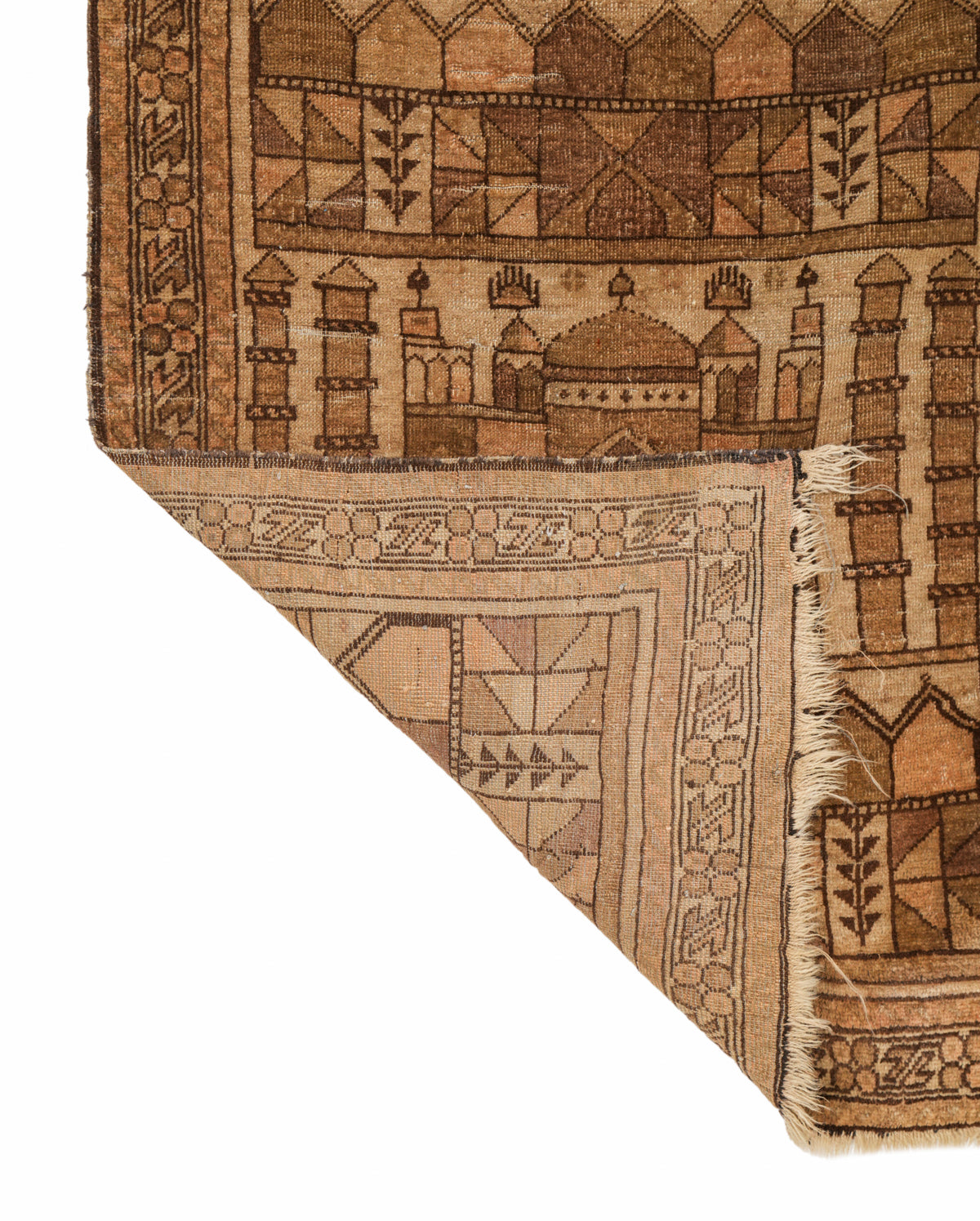 Vintage Baloch Prayer Rug 4'5" x 3'