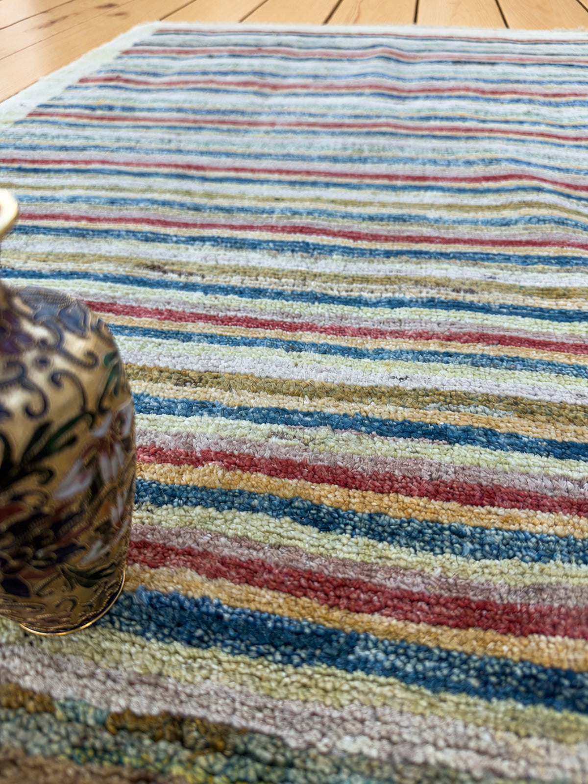 Vintage Afghan Gabbeh rug 6'1" X 4'5"