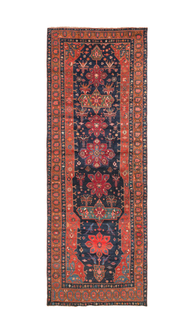 antique carpet Large hallway runner rug