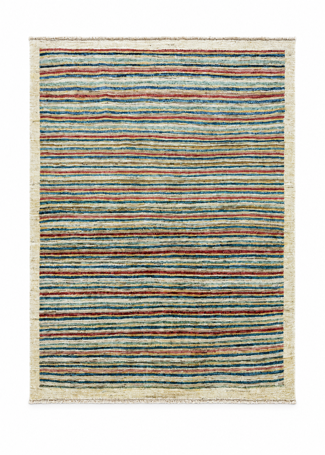 Vintage Afghan Gabbeh rug 6'1" X 4'5"