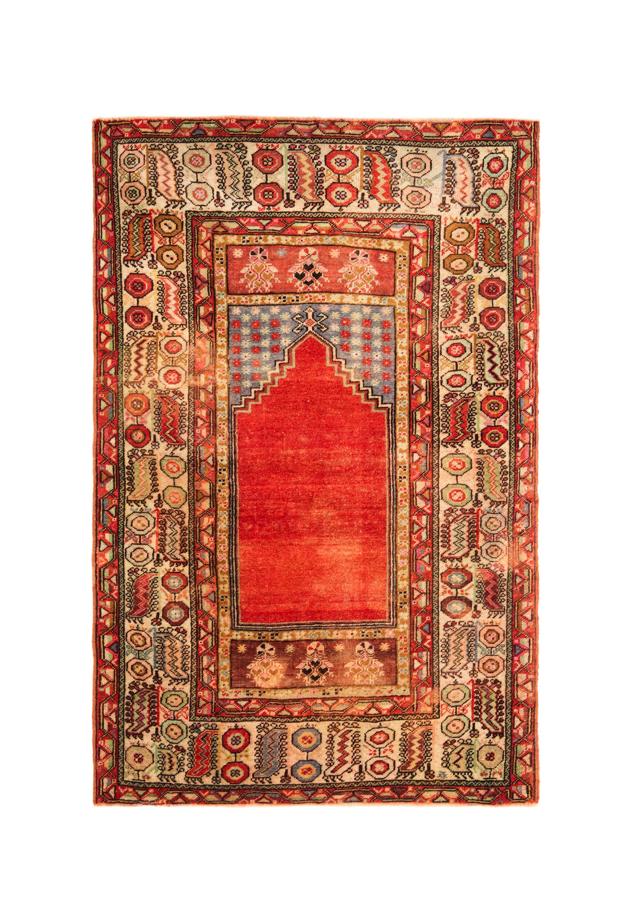 Vintage Anatolian Rug 5'5" x 3'6"