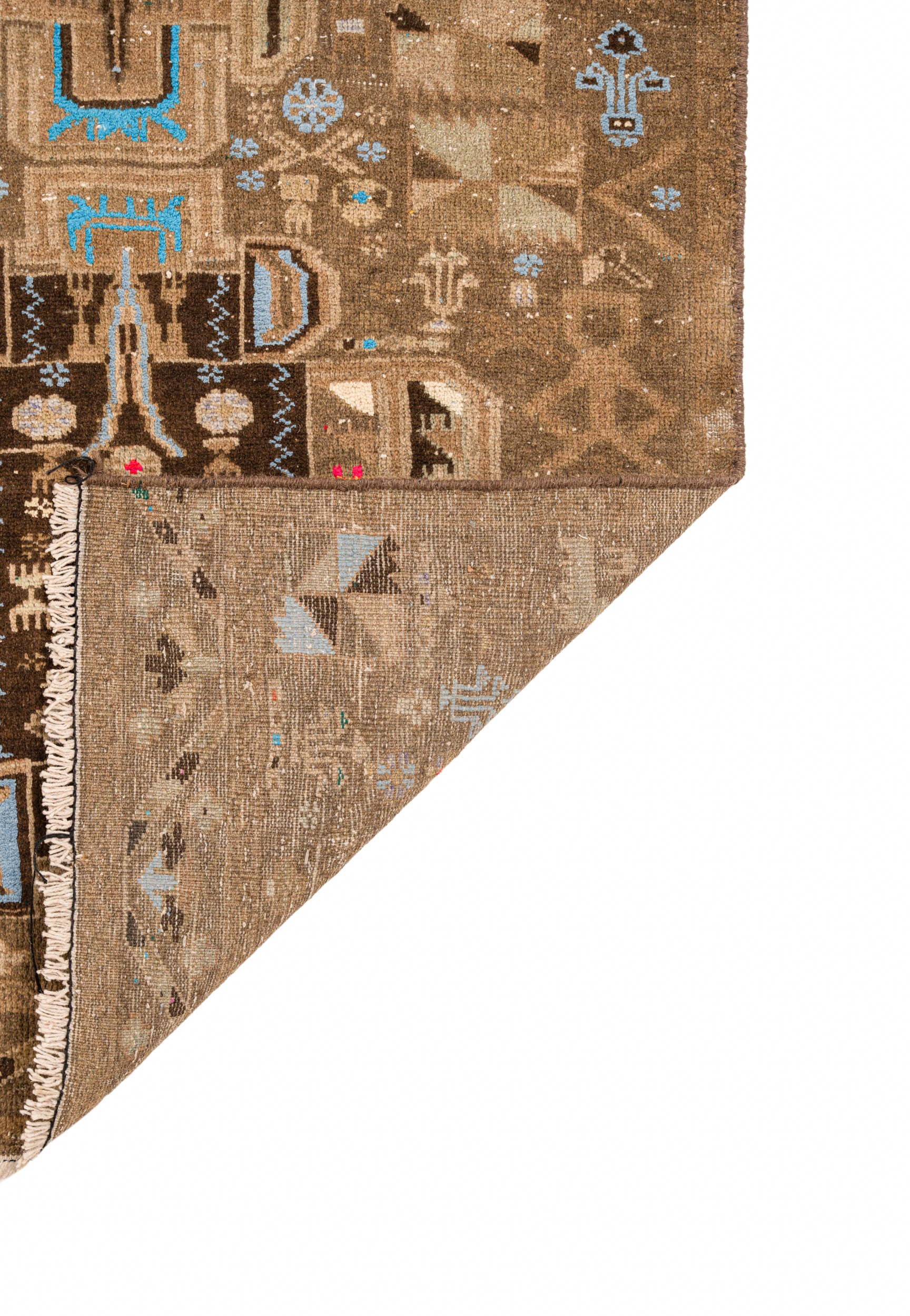 Vintage BalOCH Rug 5'5" X 3'