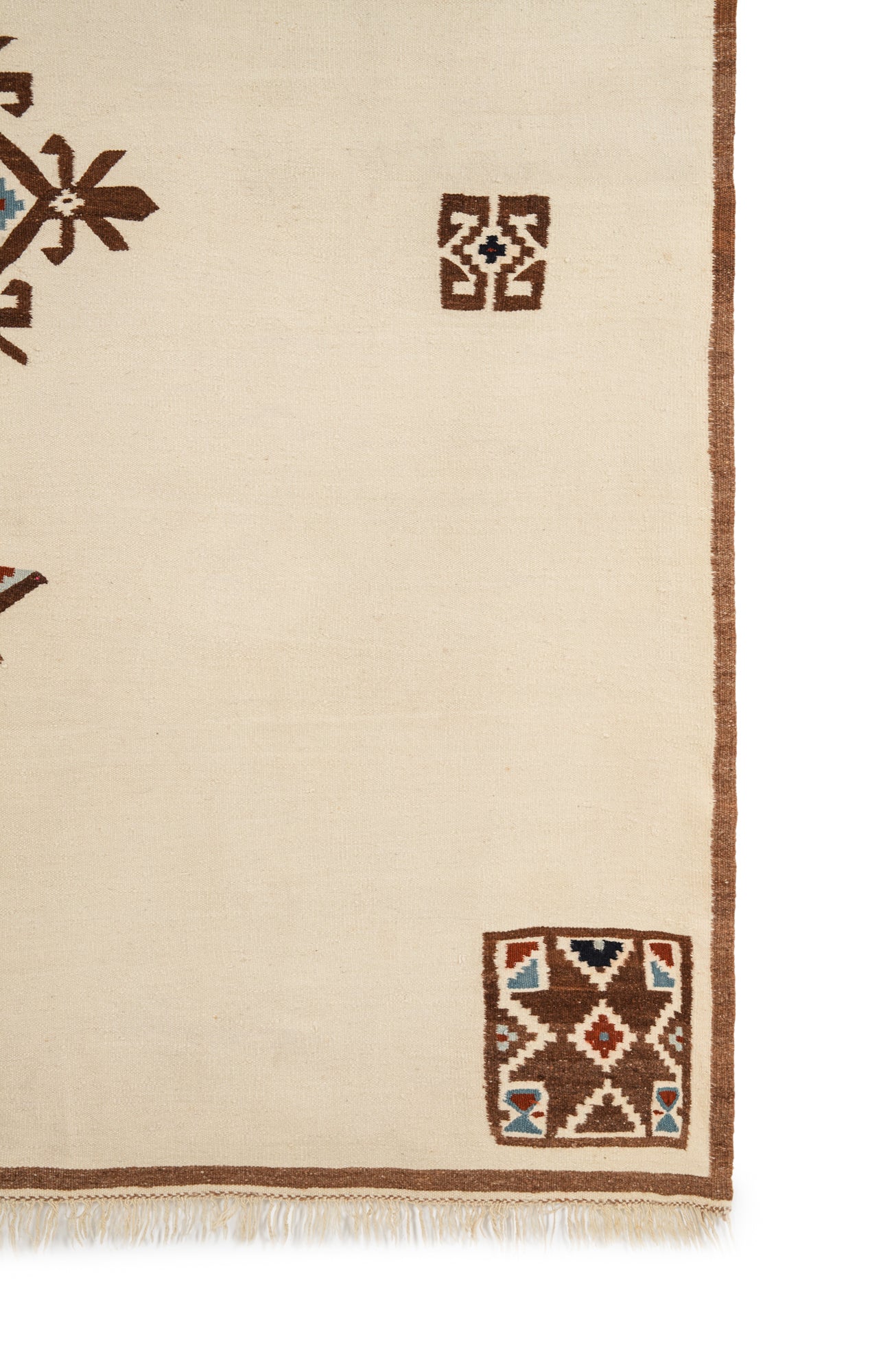 Vintage Moroccan Tapestry 7'7" x 5'10"