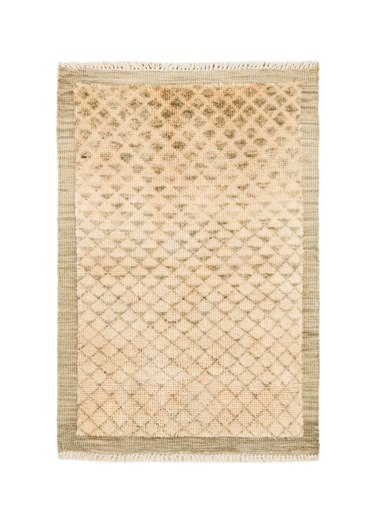 Vintage Kashmiri Rug 3'3" x 2'3"
