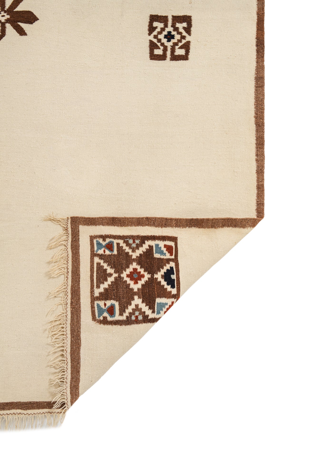 Vintage Moroccan Tapestry 7'7" x 5'10"
