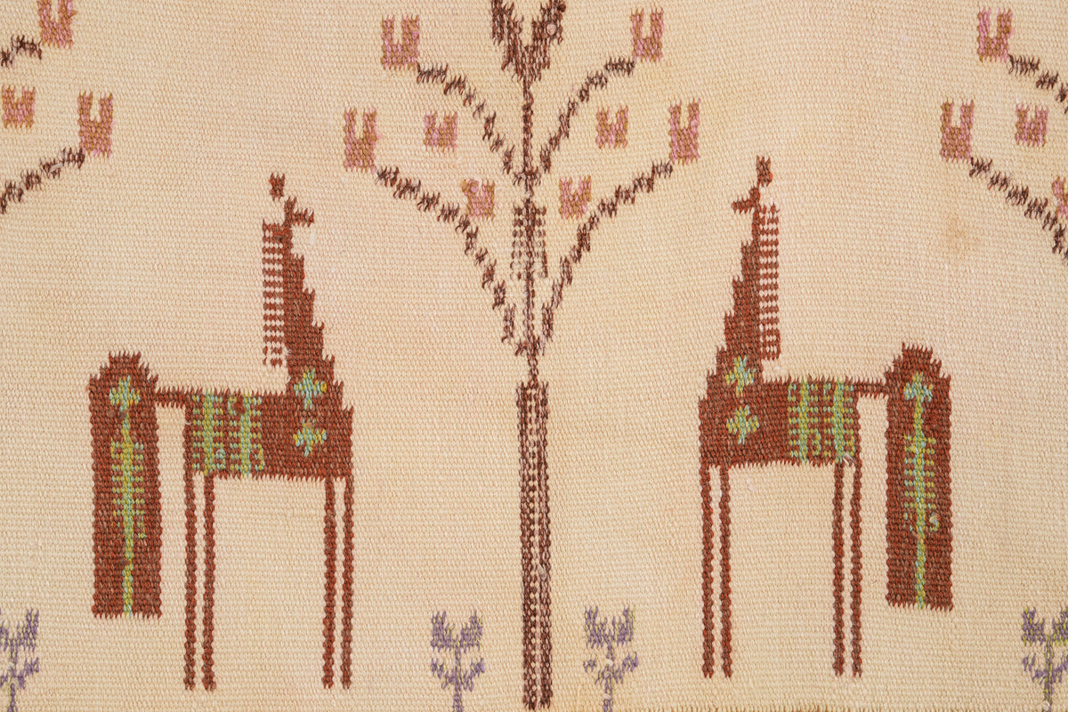 Vintage Scandanavian Eva Nemeth Tapestry 5'8" x 1'9"
