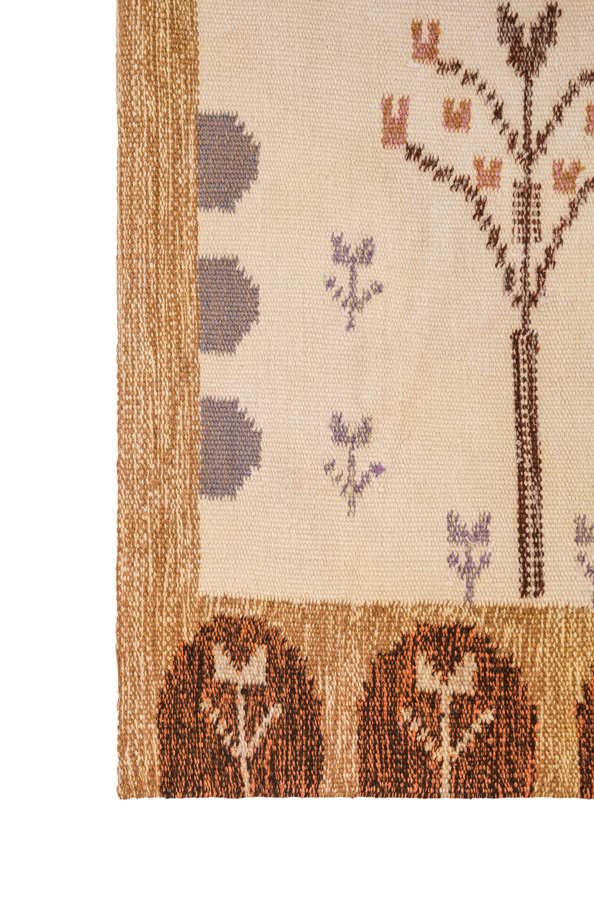 Vintage Scandanavian Eva Nemeth Tapestry 5'8" x 1'9"