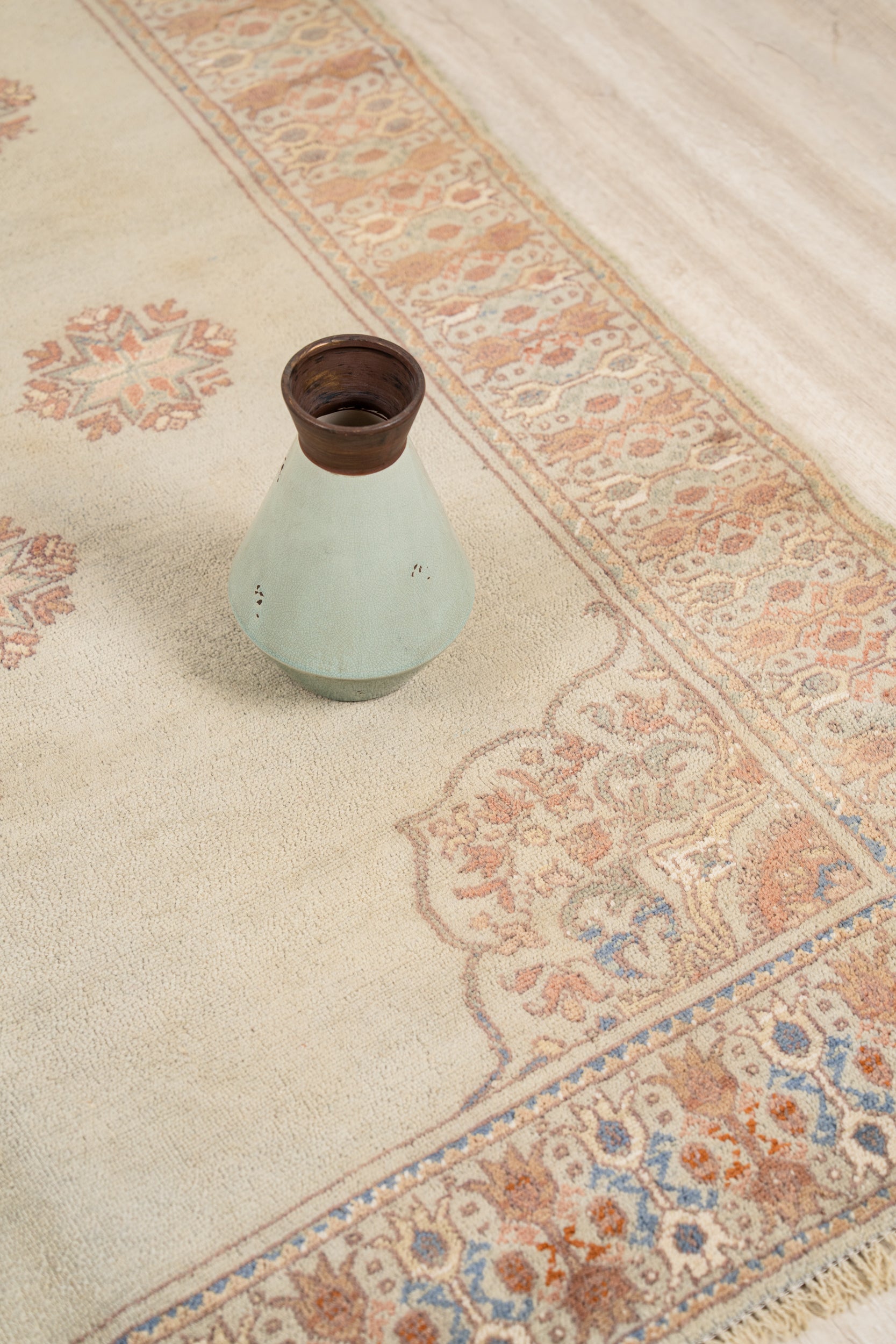 Vintage Moroccan Rug 6'6" x 4'9"