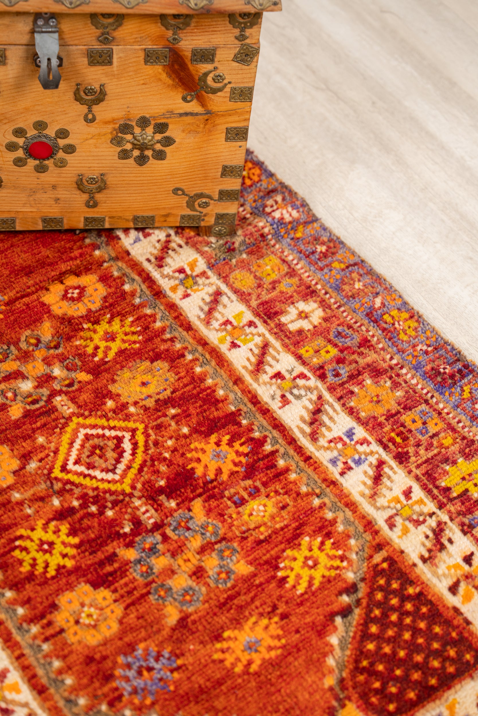 Antique Turkish Rug 4'4" x 2'7"