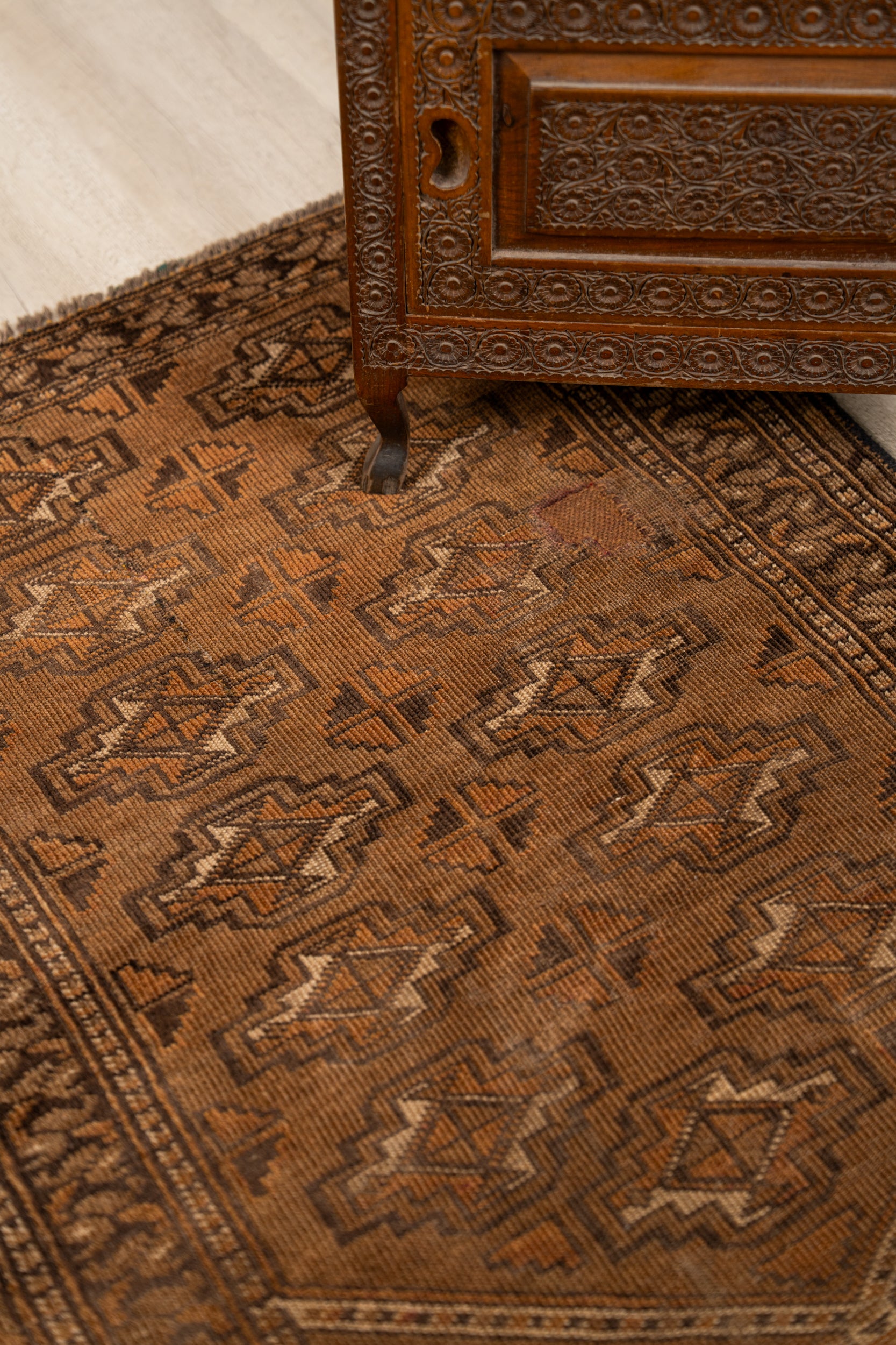 Antique Turkmen Rug 3'5" x 2'6"