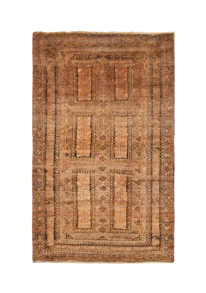 Vintage Baloch Rug 6'8" x 4'2"