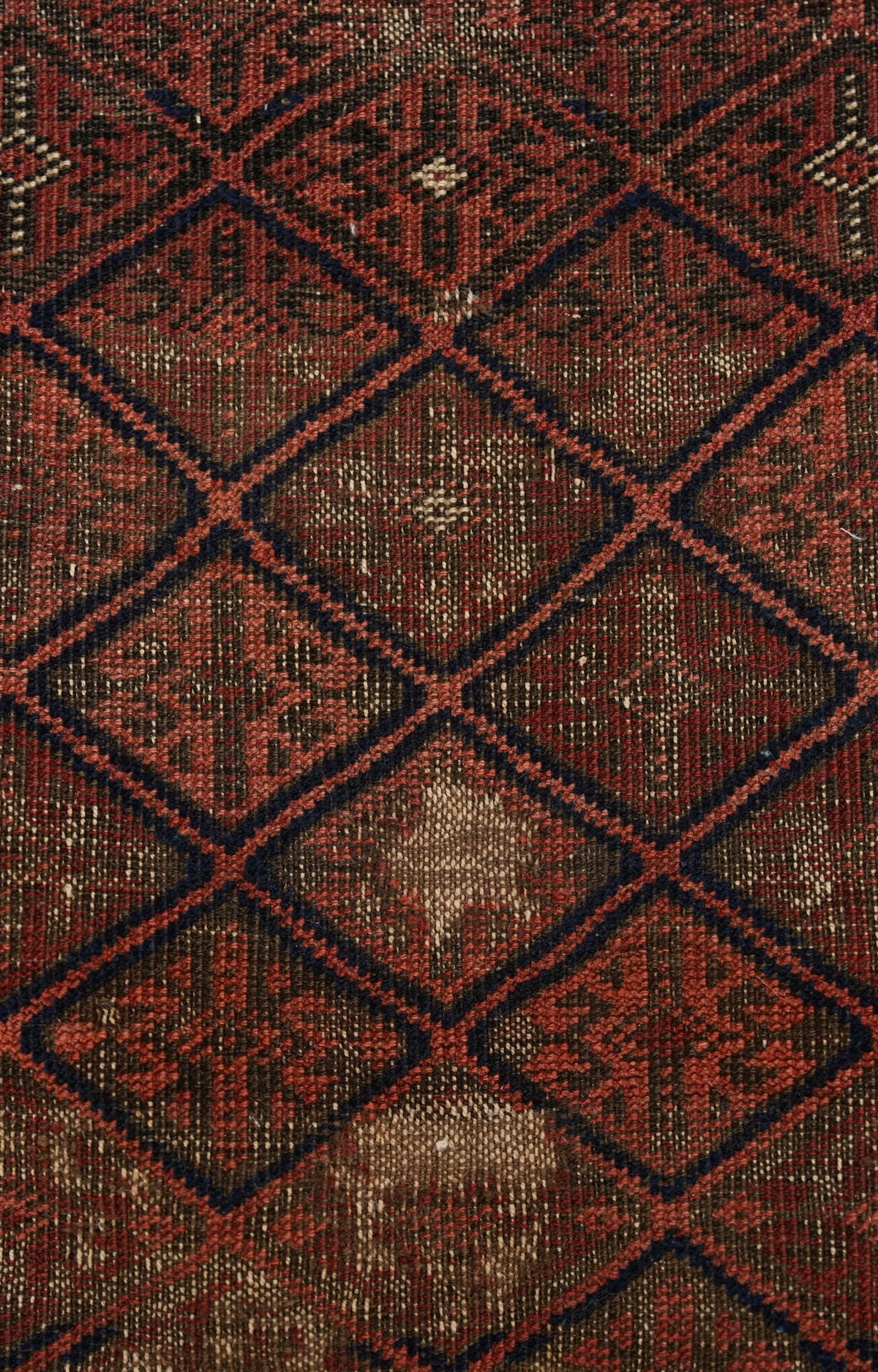 Antique Baloch Rug 3'9" X 2'6"