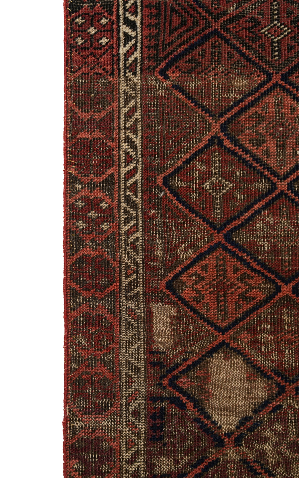 Antique Baloch Rug 3'9" X 2'6"