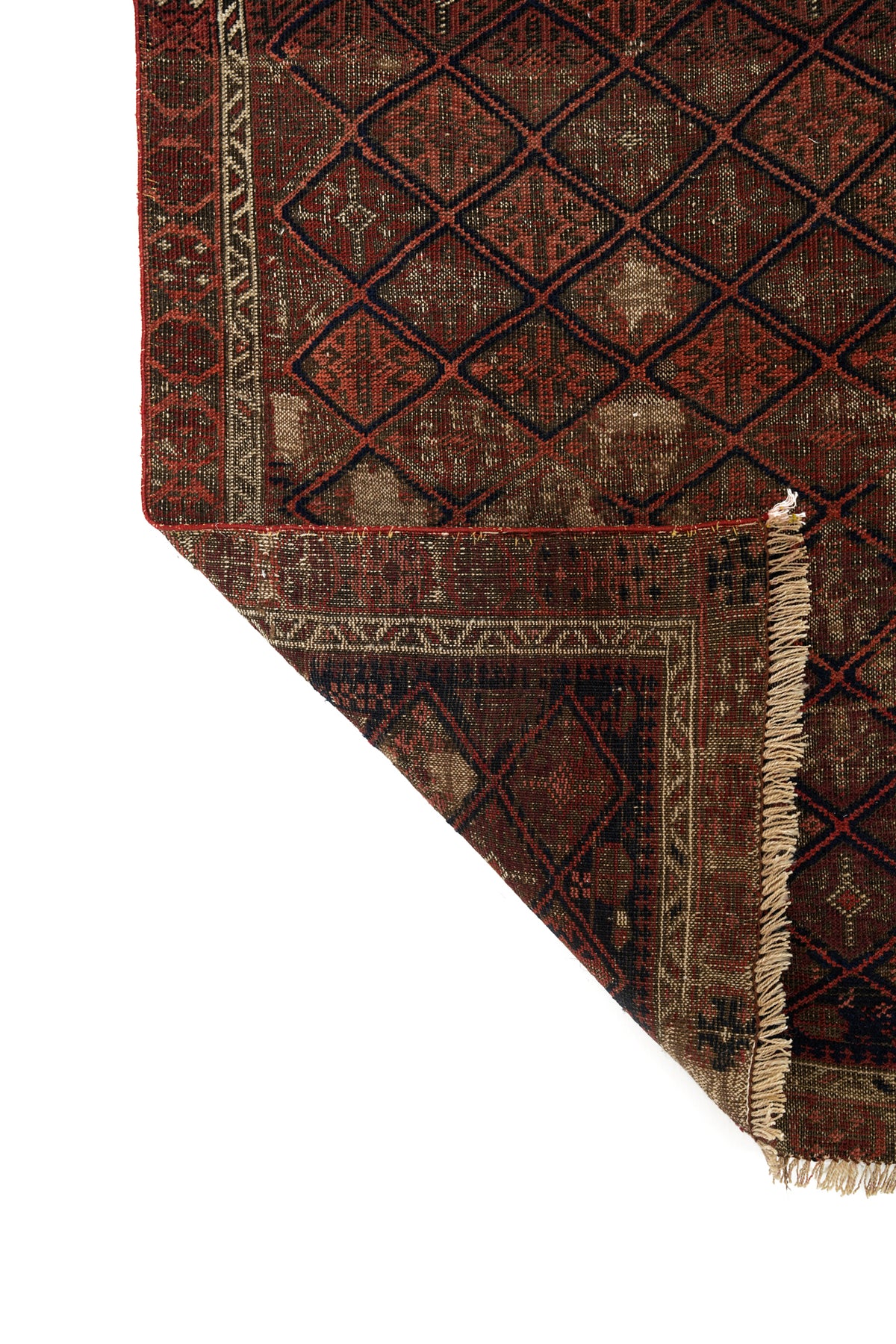 Antique Baloch Rug 3'9" X 2'6"