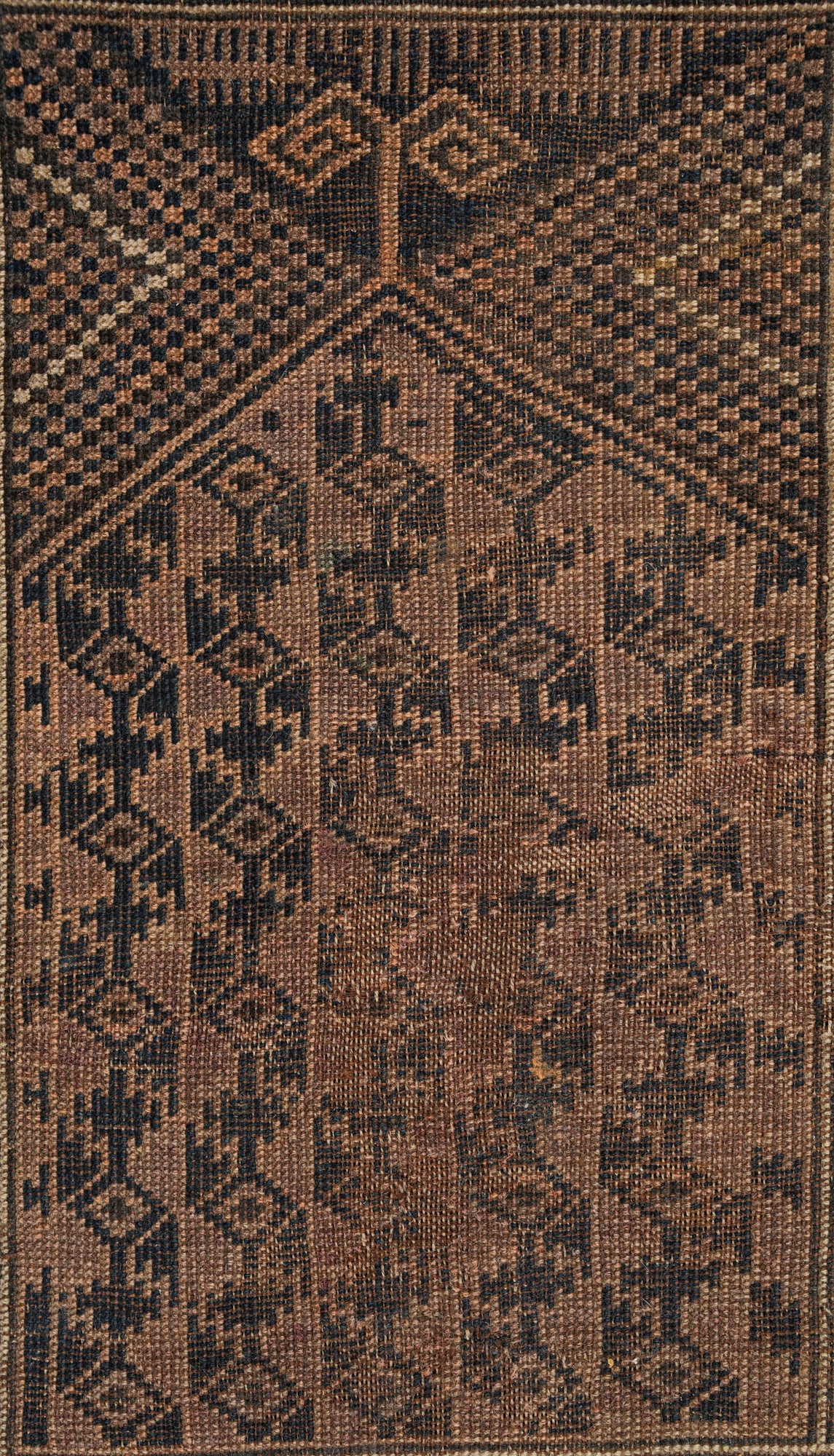Vintage Baloch Rug 4'2" X 3'2"