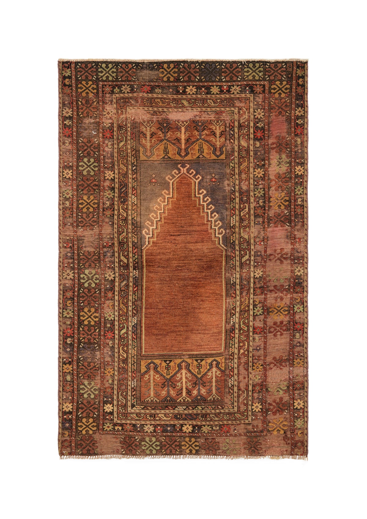 ANTIQUE Anatolian Rug 5'4" X 3'4"