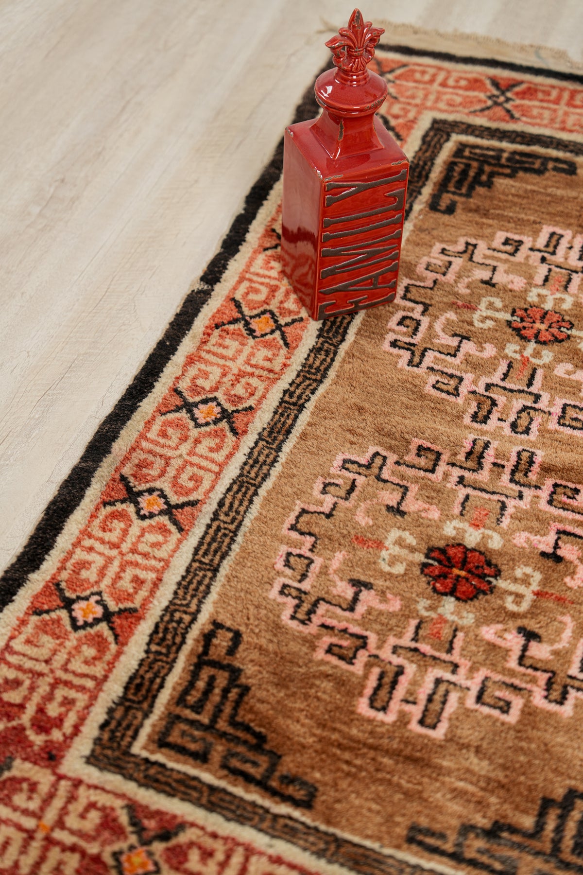 Vintage Tibetan Rug 4'7" x 2'6"