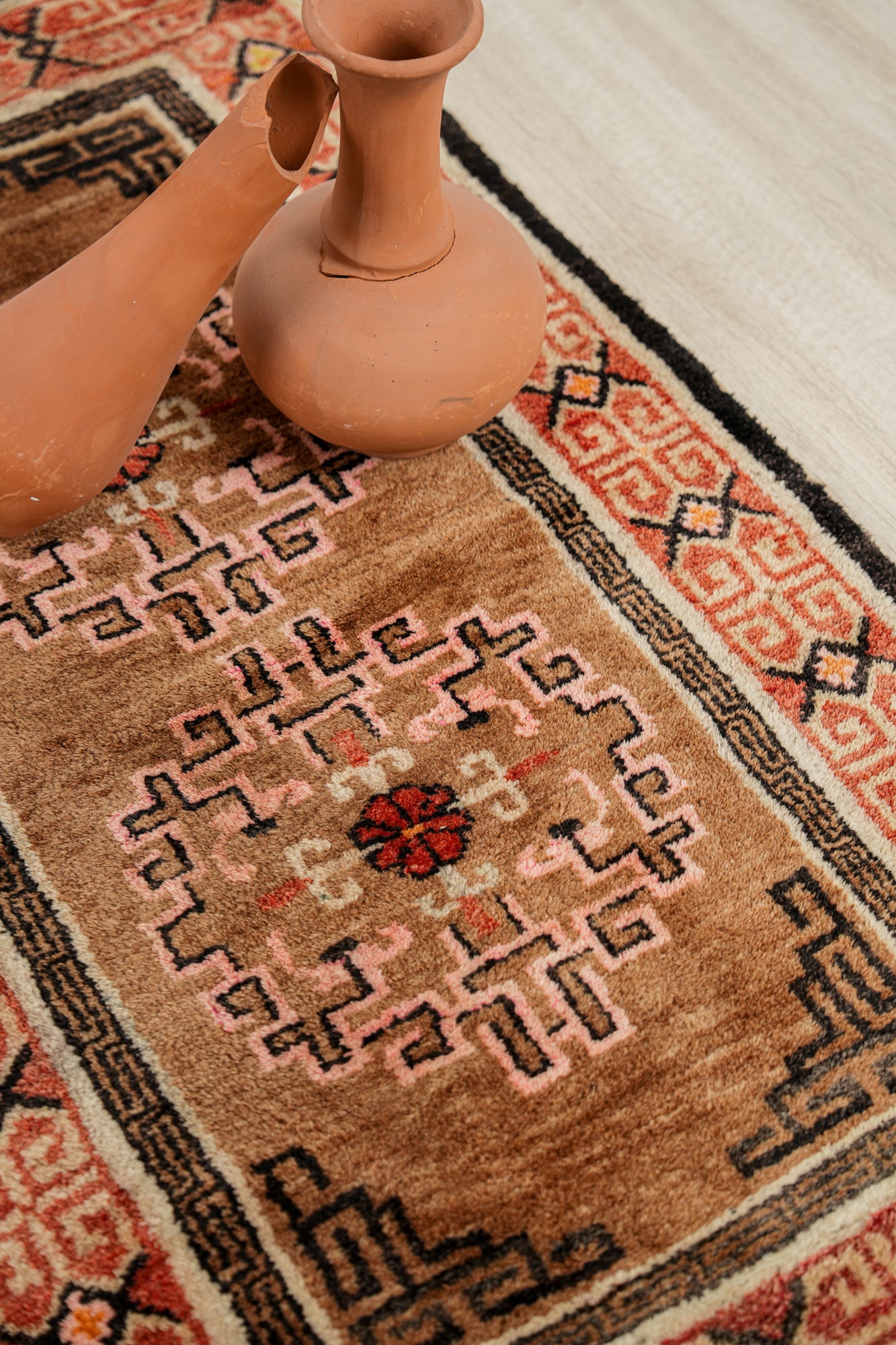 Vintage Tibetan Rug 4'7" x 2'6"