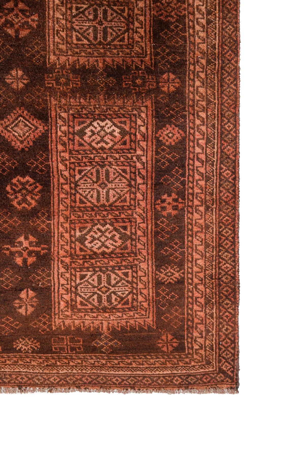 Vintage Turkmen Runner Rug 6'1" X 2'8"