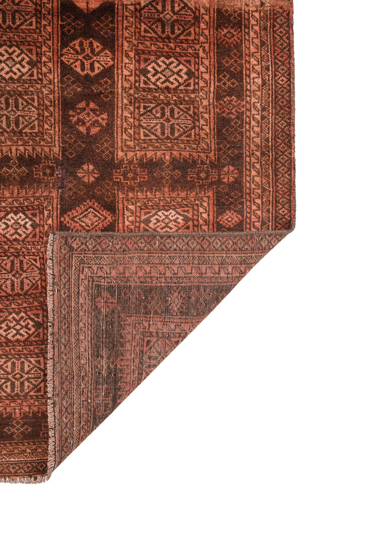 Vintage Turkmen Runner Rug 6'1" X 2'8"